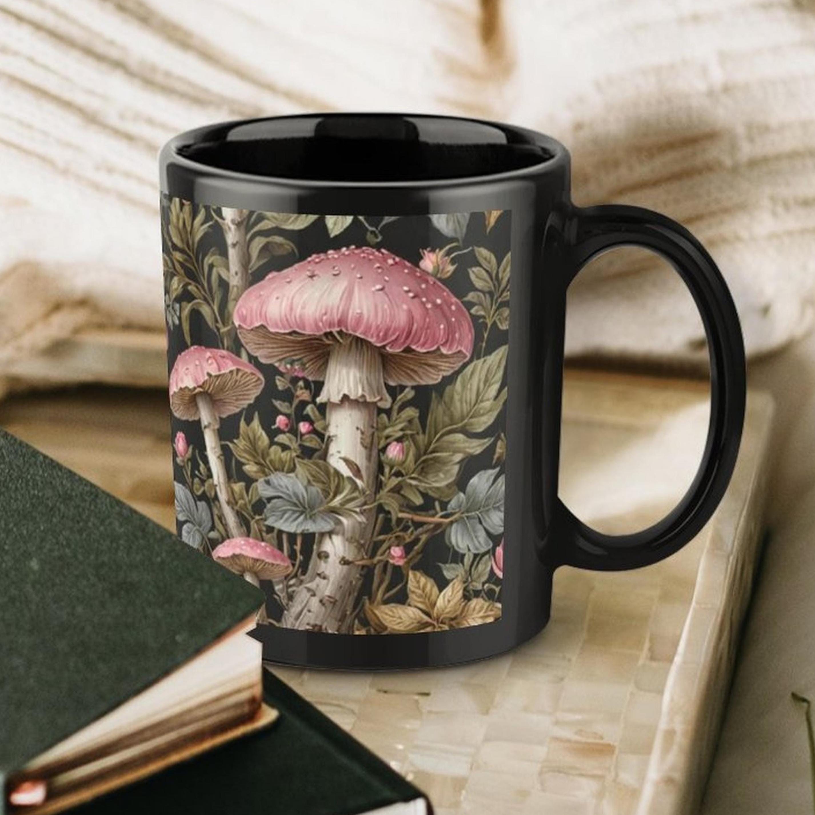 Pink Mushroom Mug