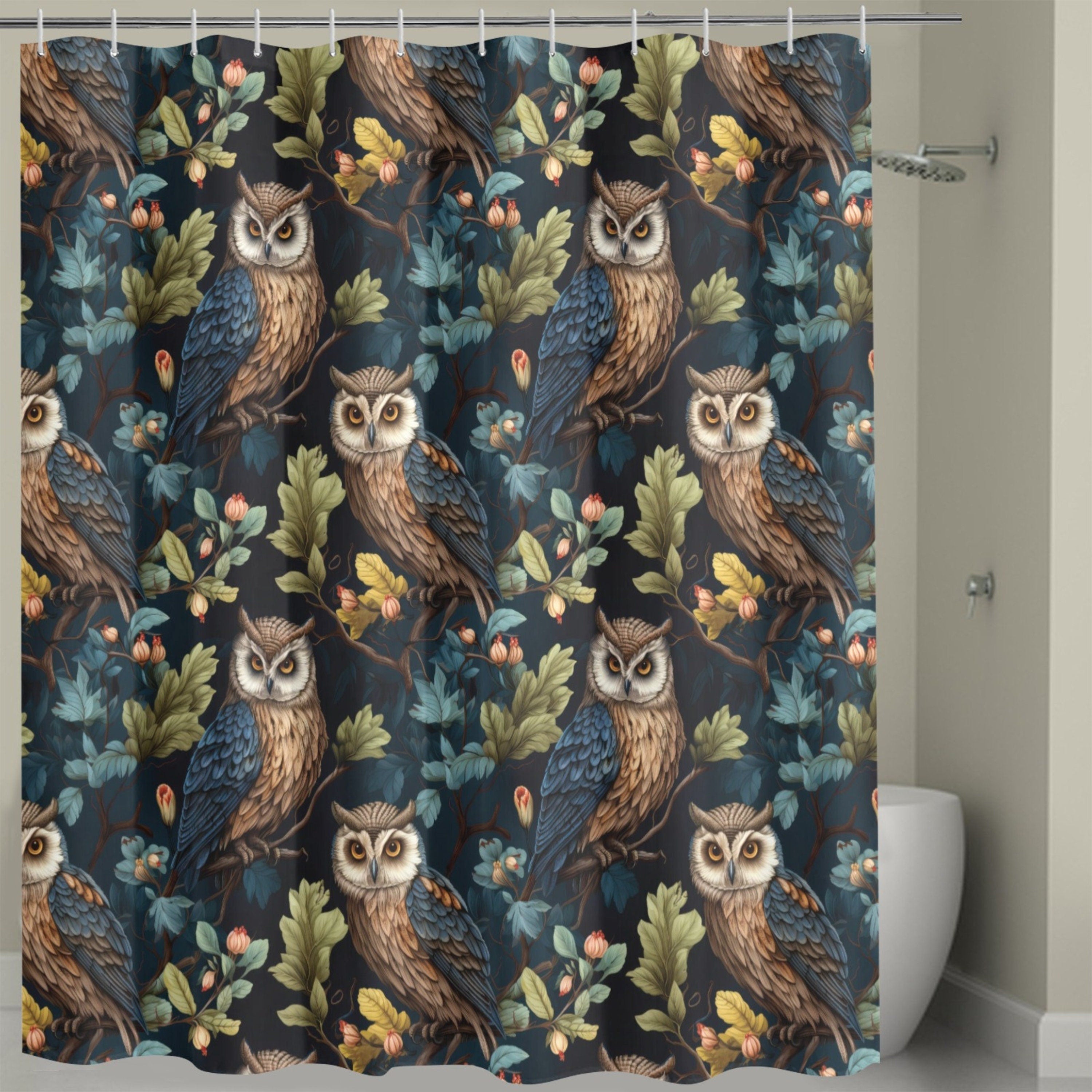 Owls Shower Curtain