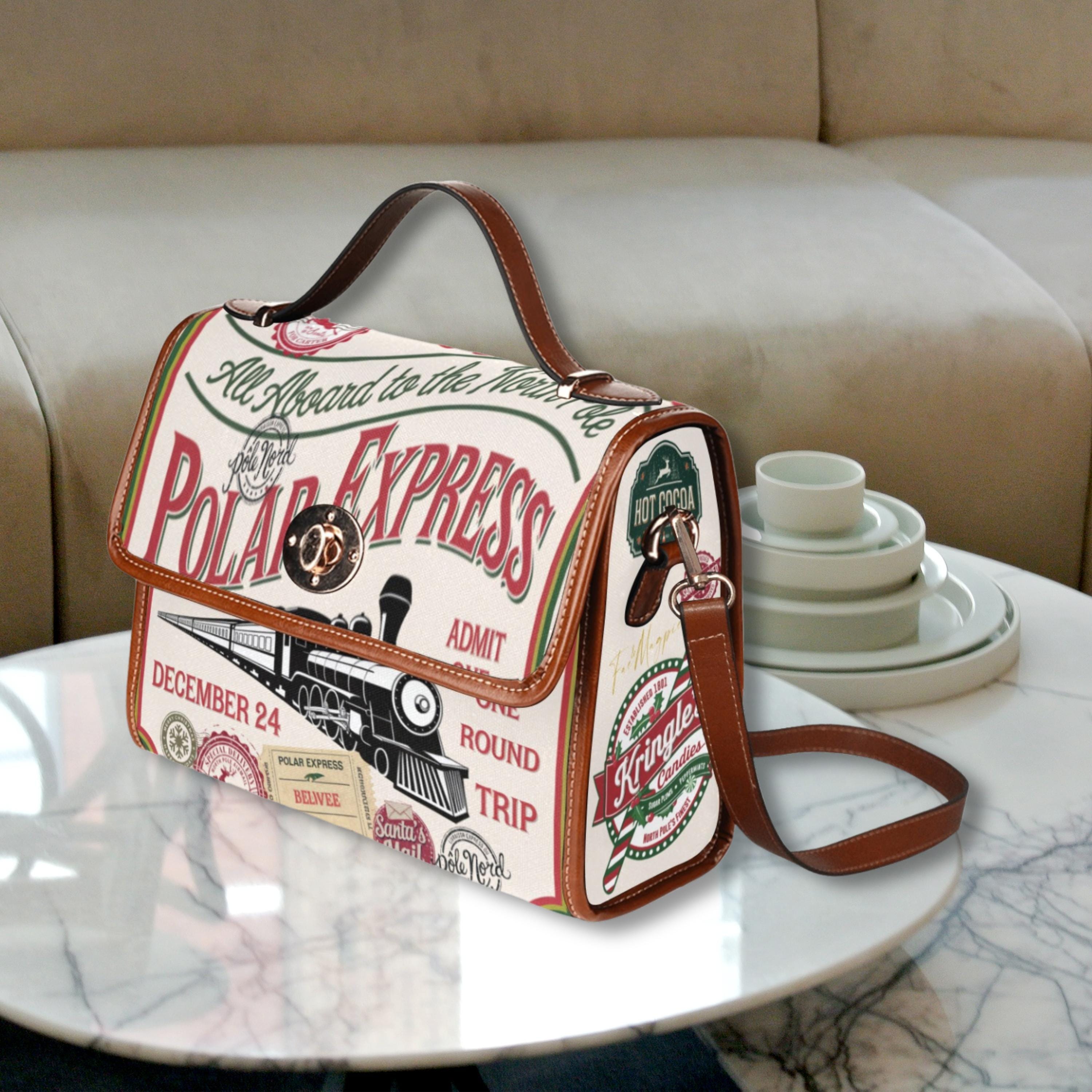 All Aboard Train Satchel Bag