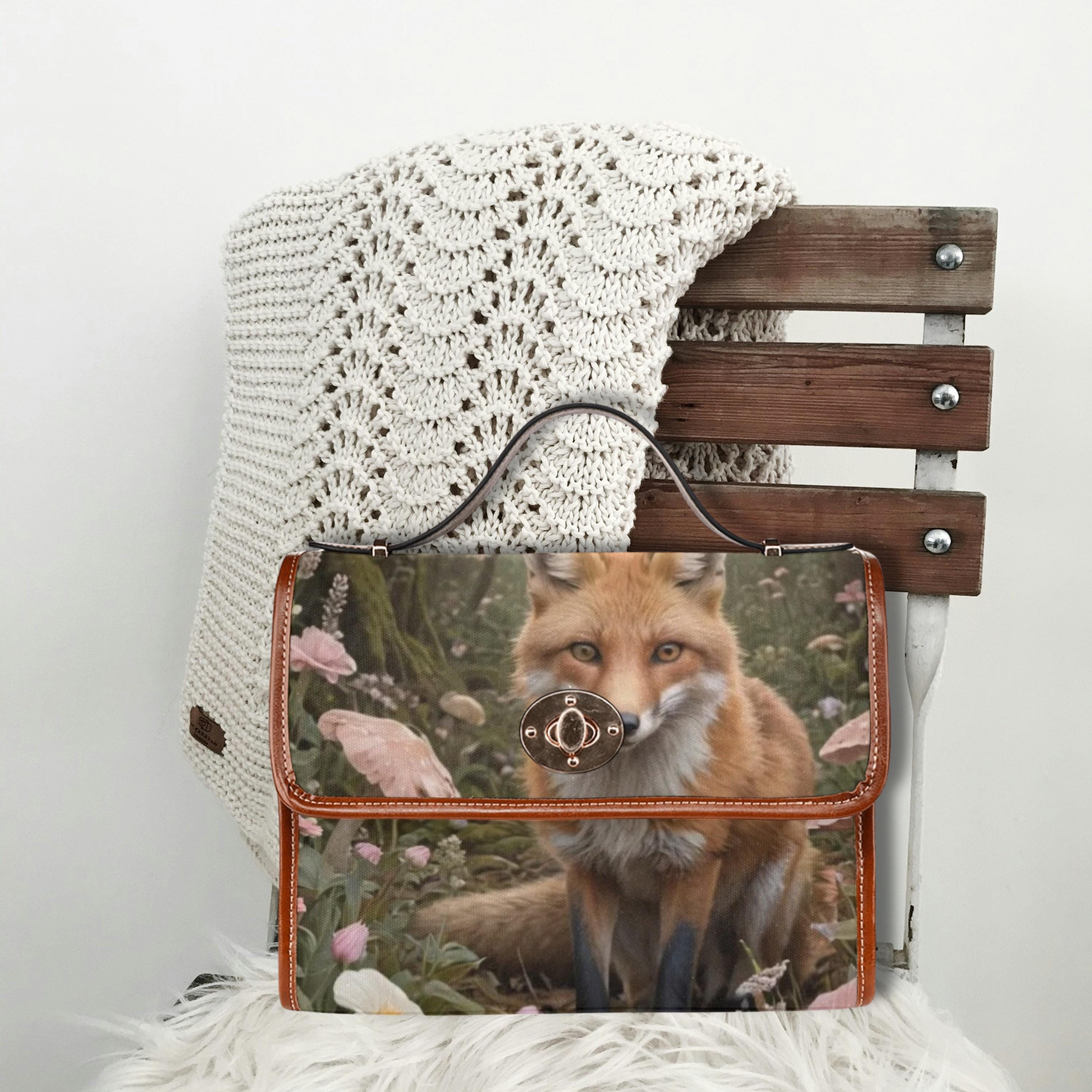 Forest Fox Satchel Bag