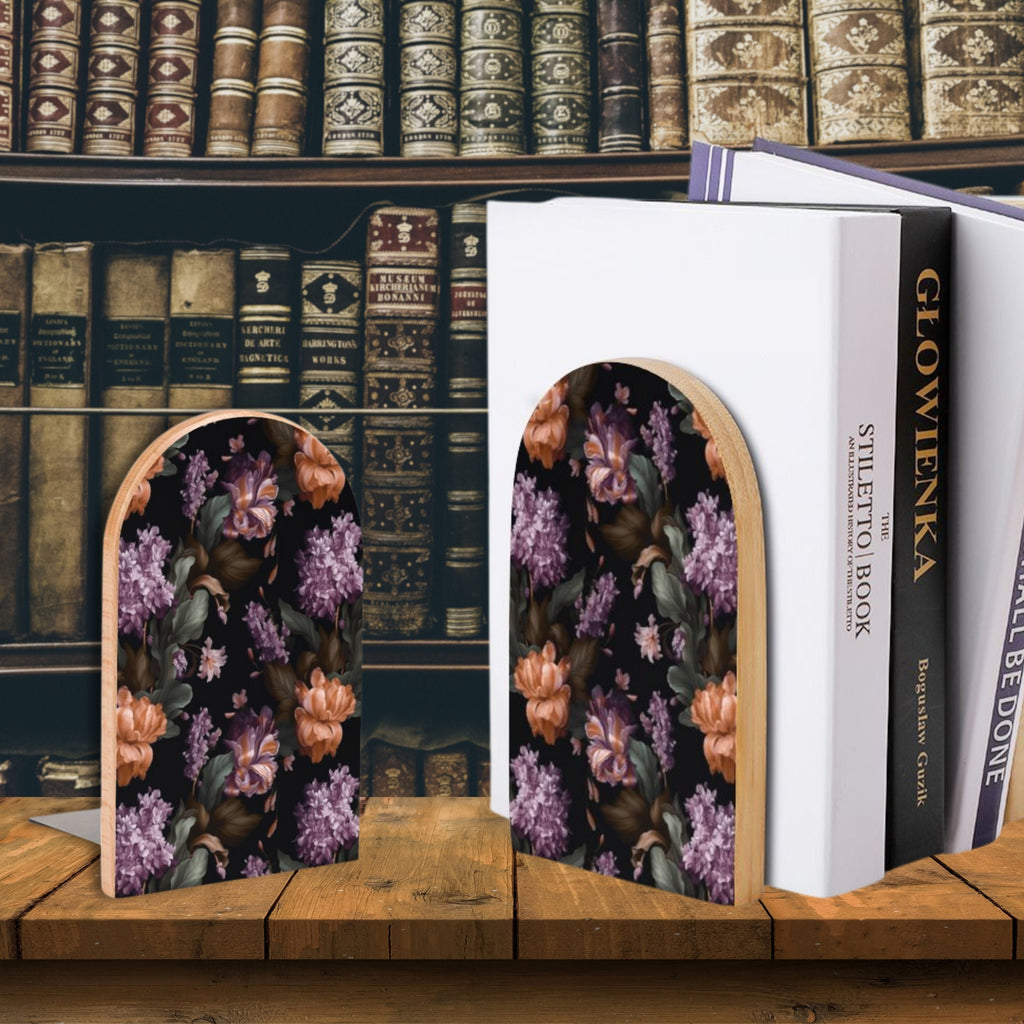 Baroque Floral Bookends