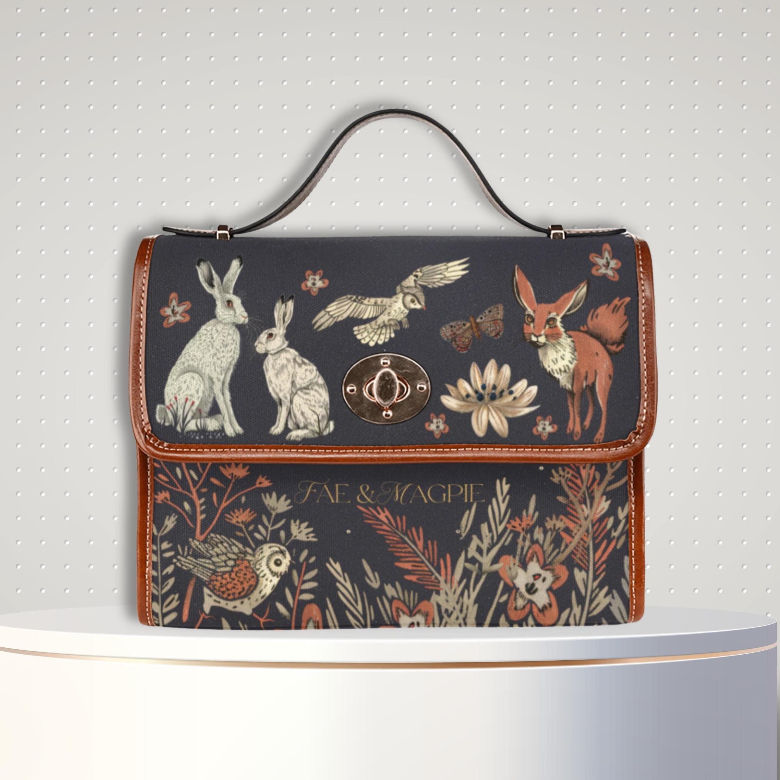 Forest Animals Satchel Bag