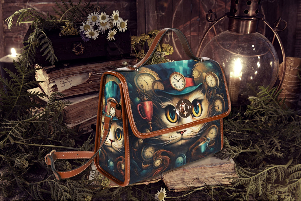 Cheshire Cat Satchel Bag