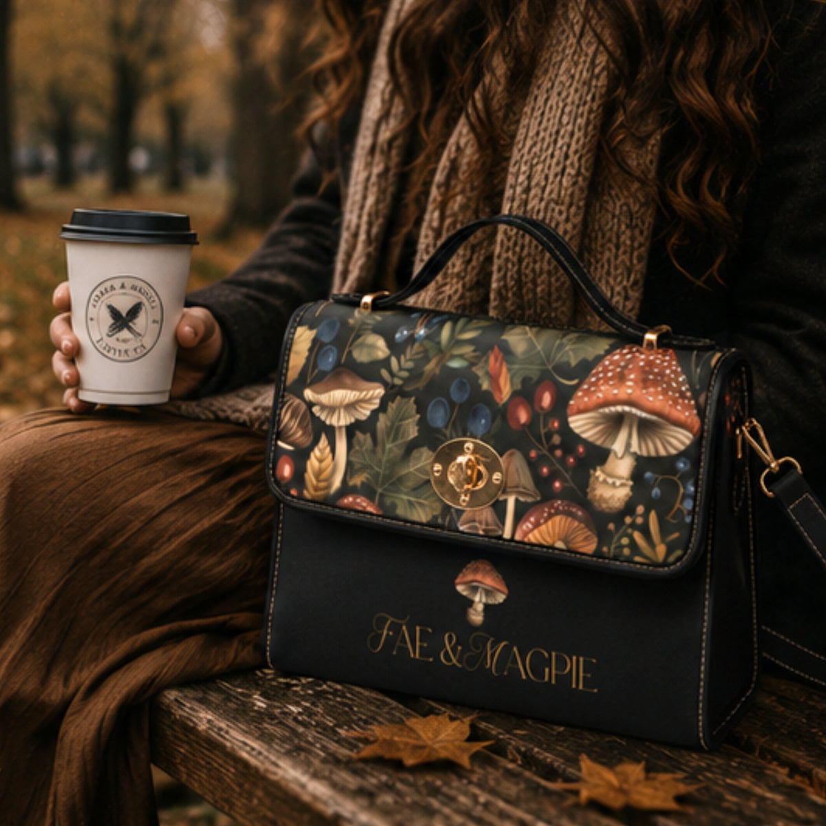 Forest Satchel Bag