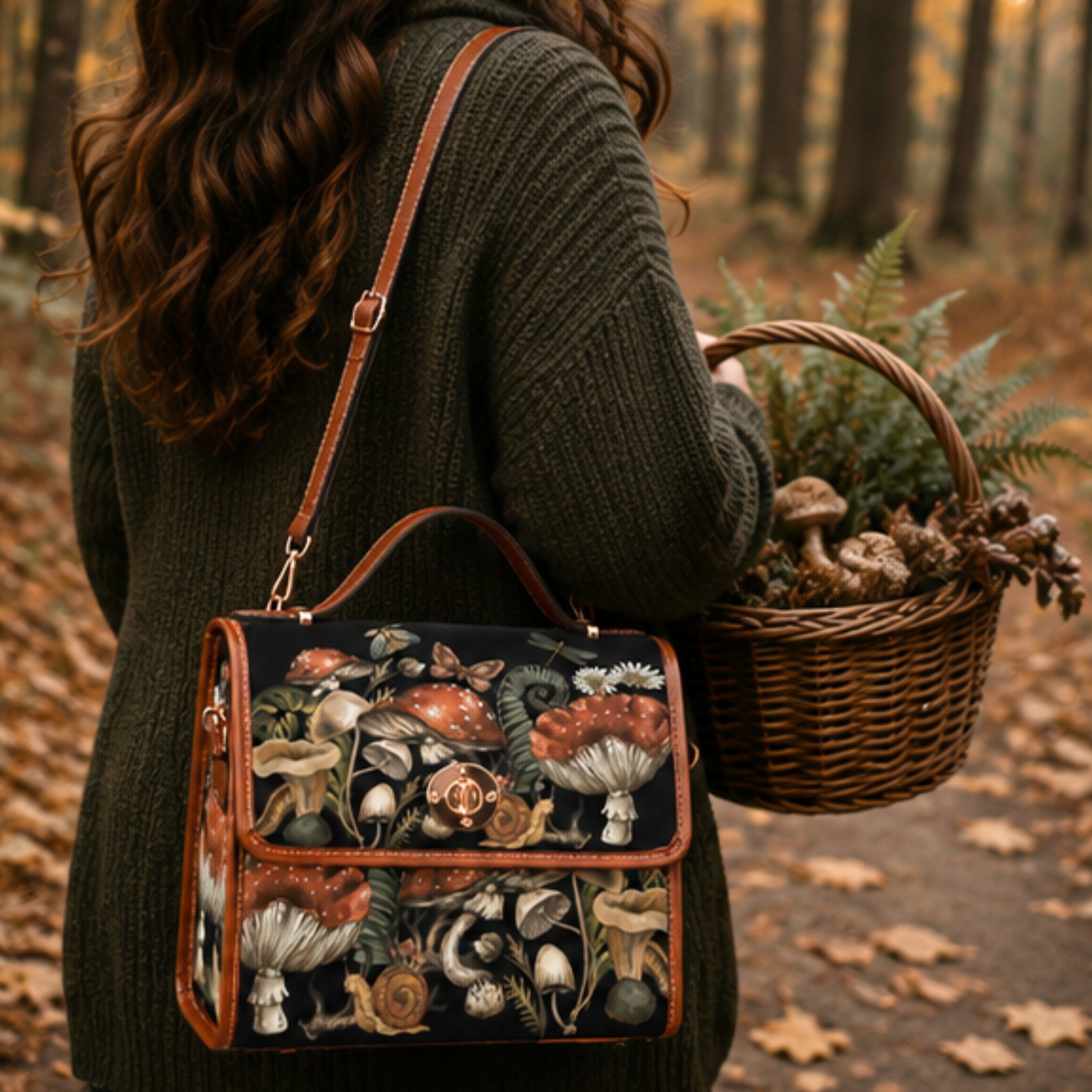 Woodland Satchel bag