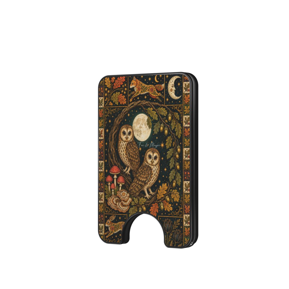Owl Forest Magnetic wallet