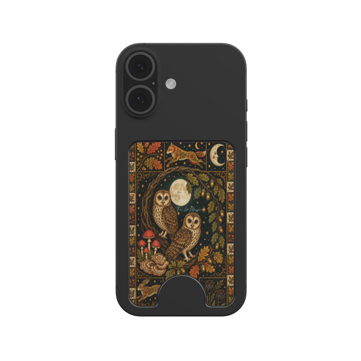 Owl Forest Magnetic wallet
