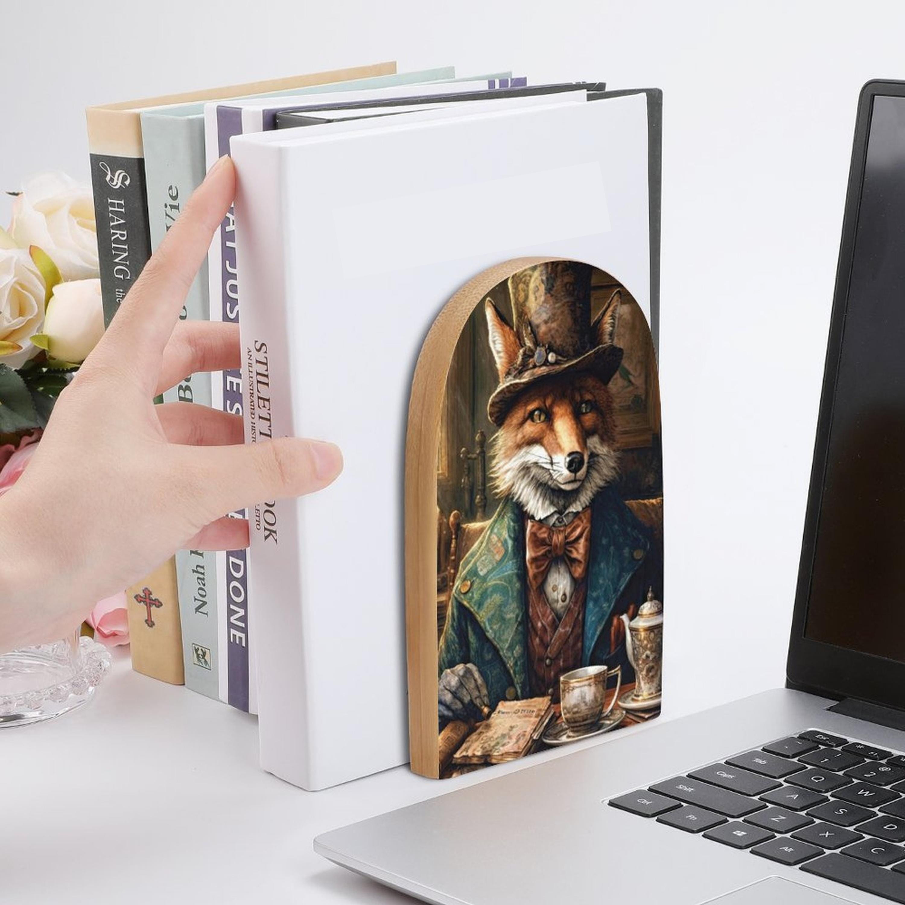 Gentleman Fox Bookends