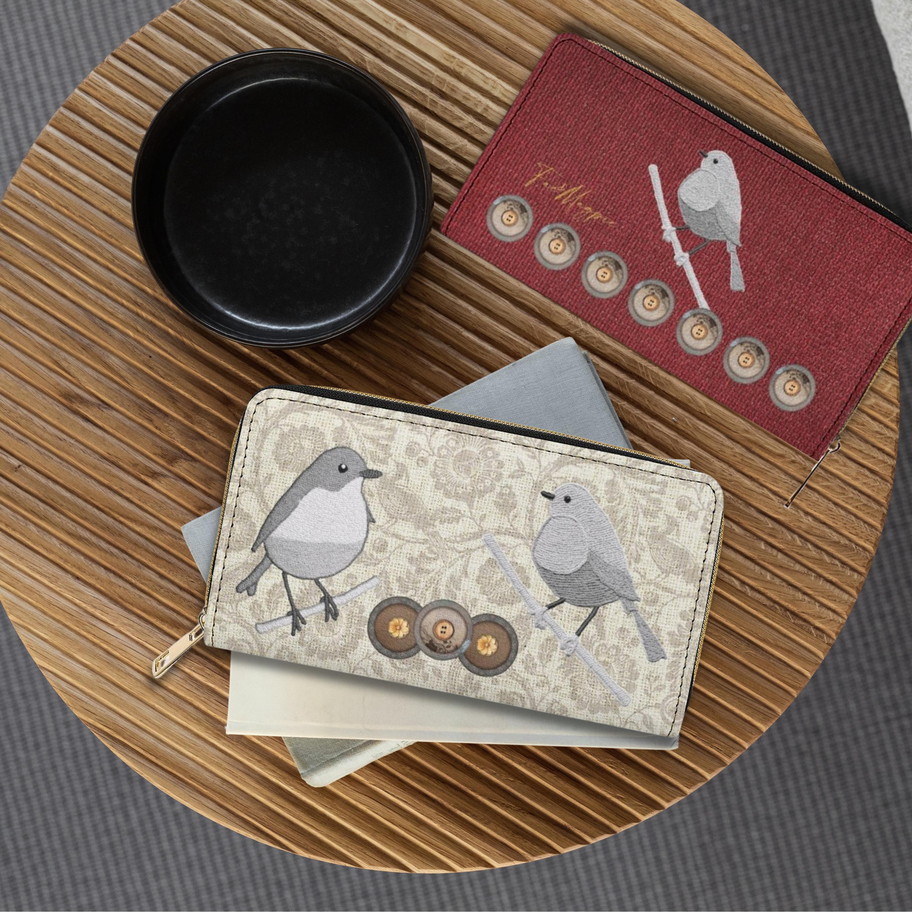 Birds & Buttons Satchel Bag