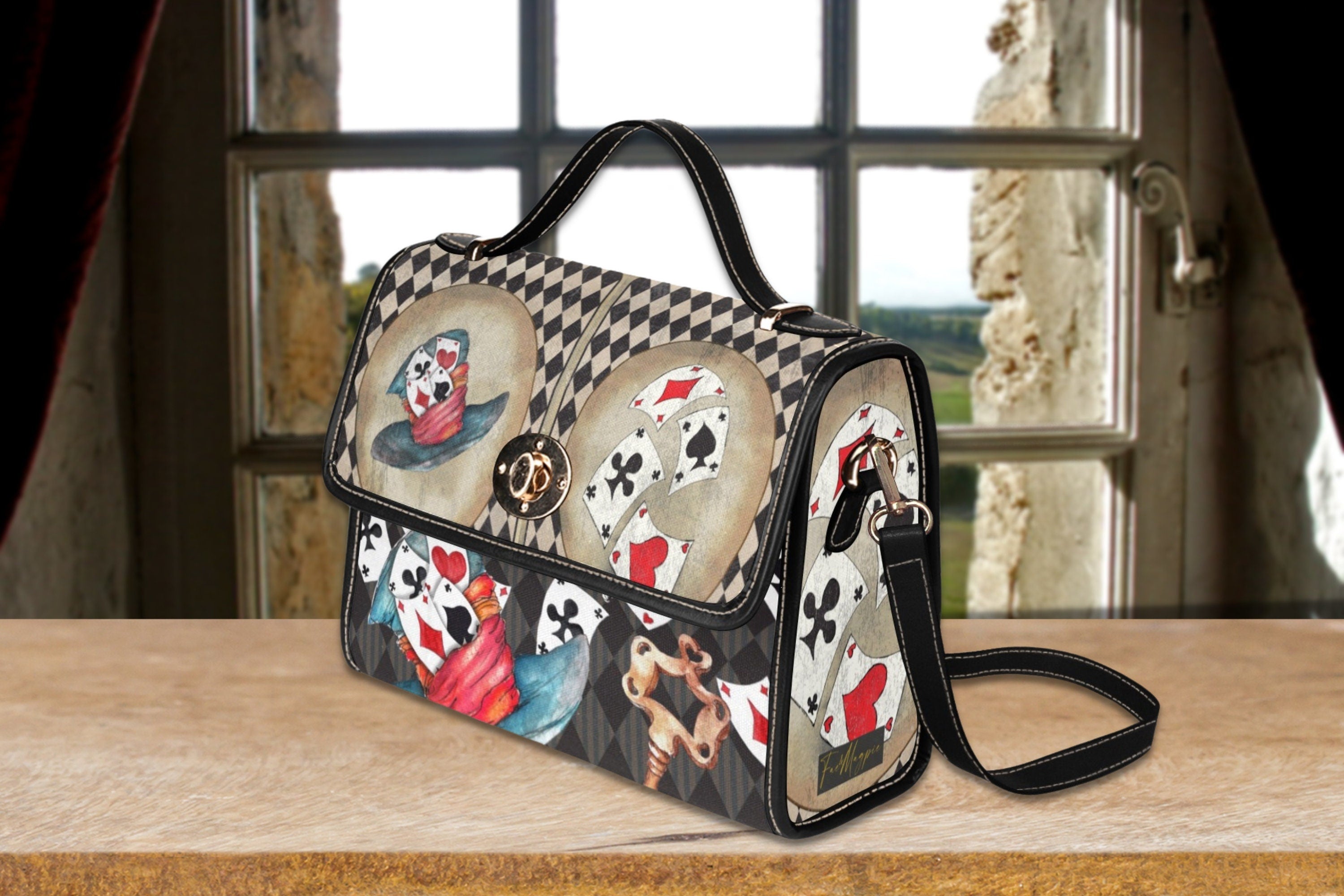 Mad Hatter Satchel Bag