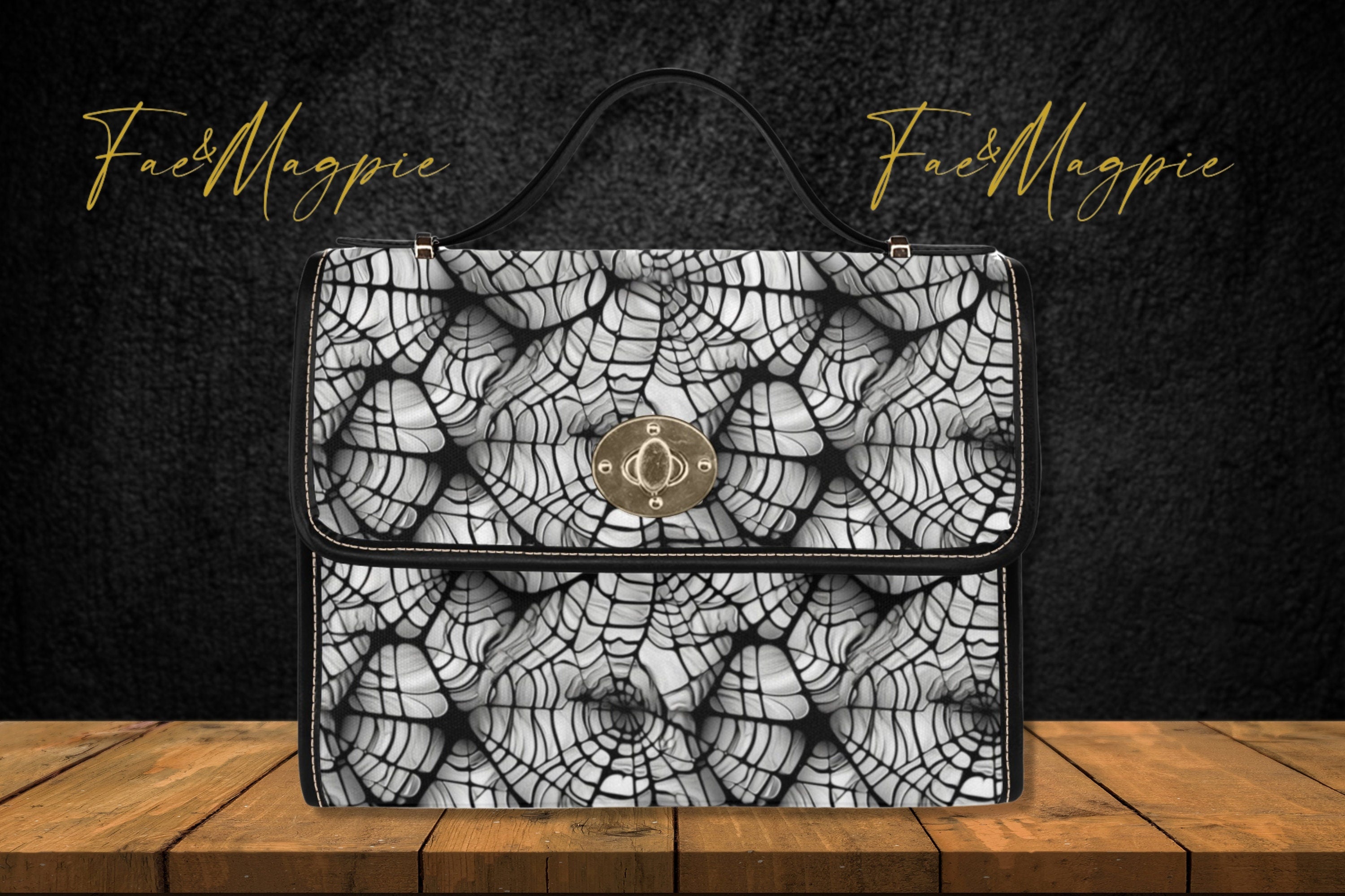 Cobweb Satchel Bag
