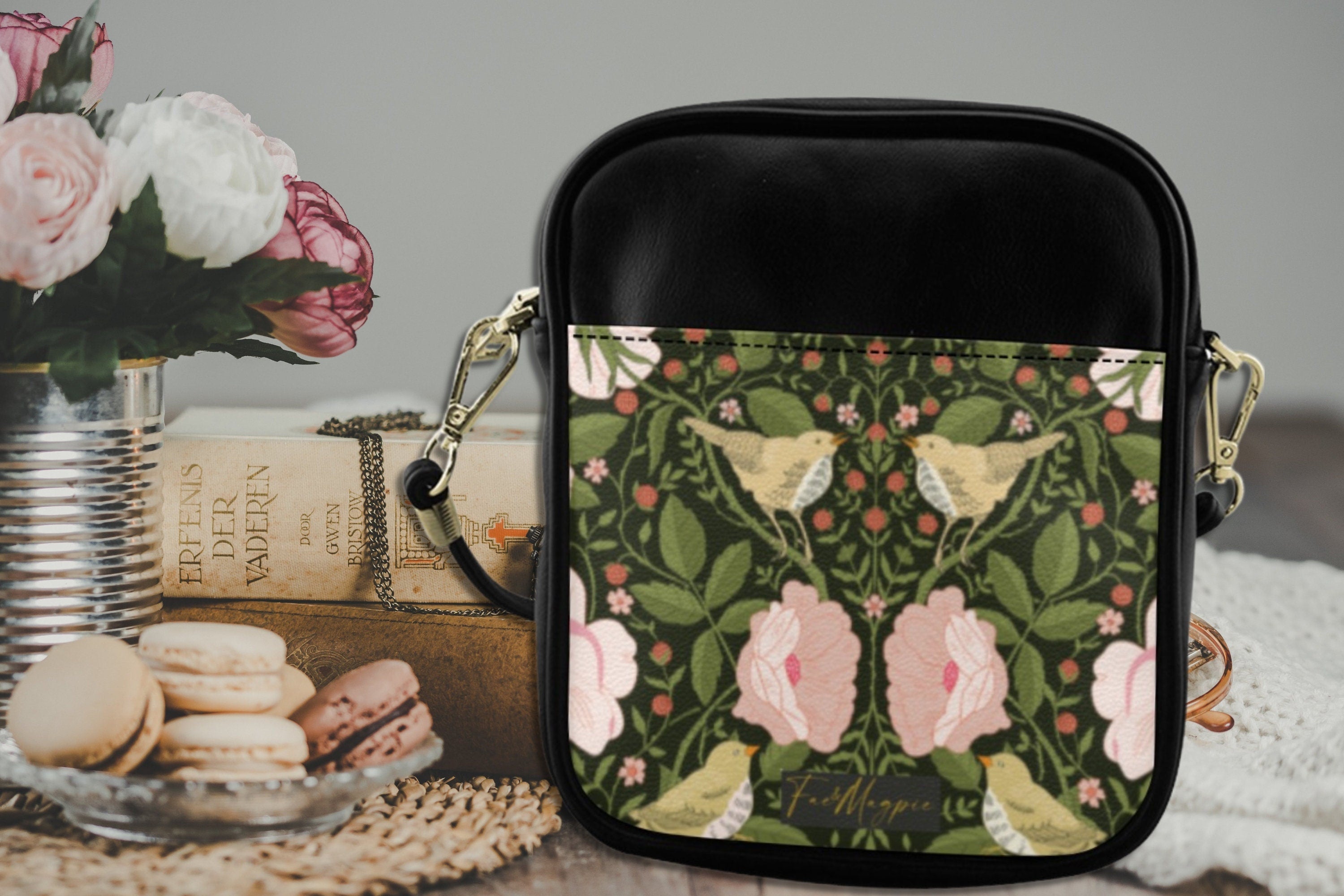 Birds & Flowers Sling Bag