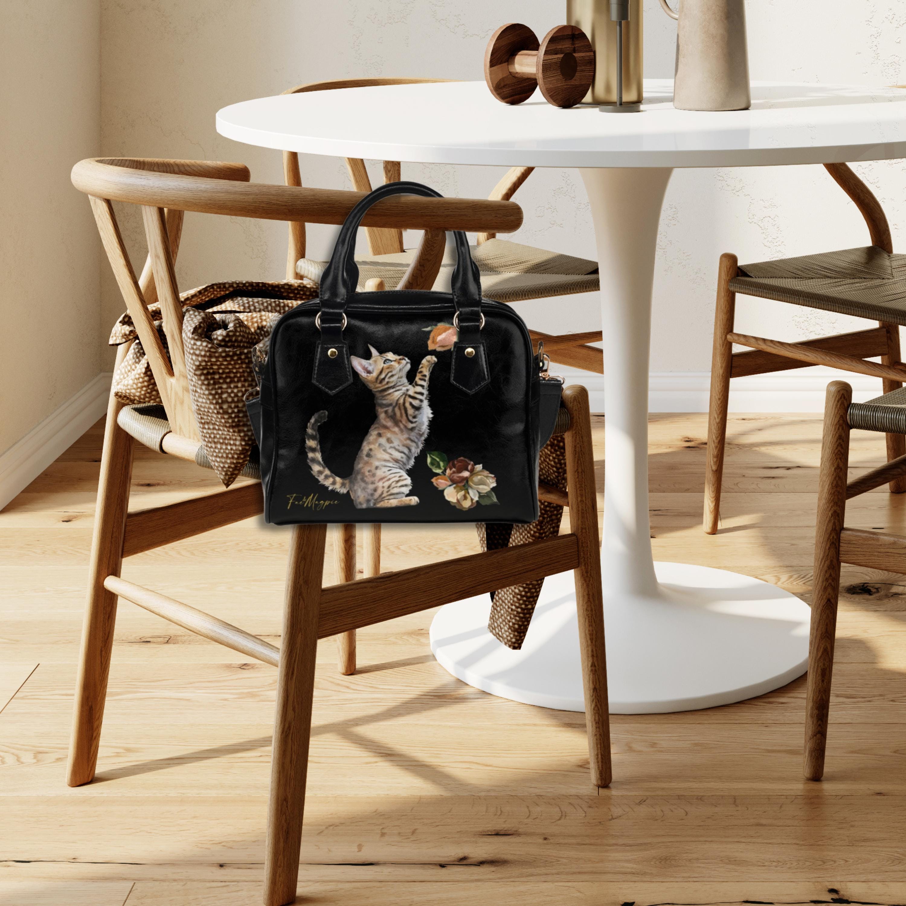 Bengal Cat Bowler Bag