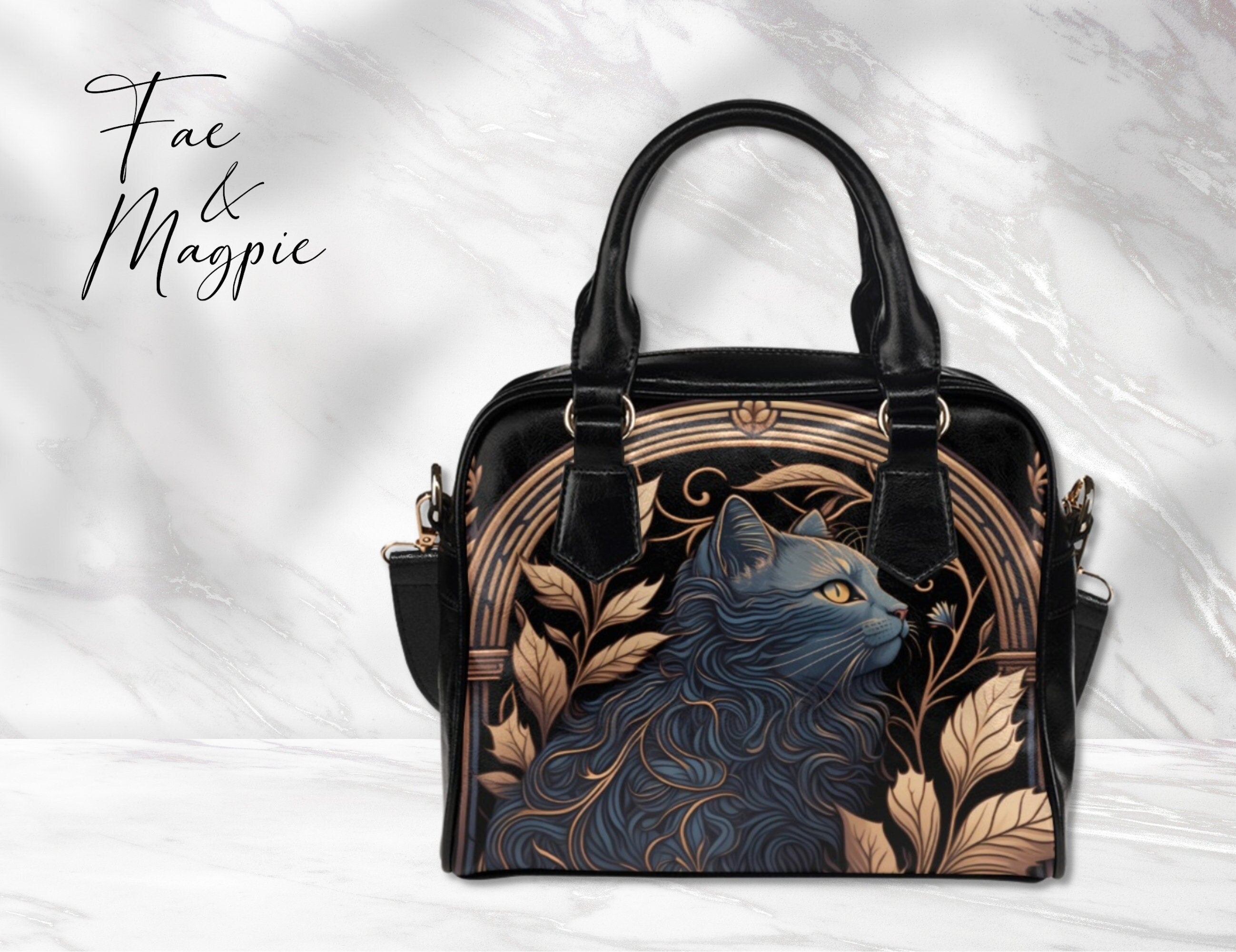 Mystic Cat Bowler Bag