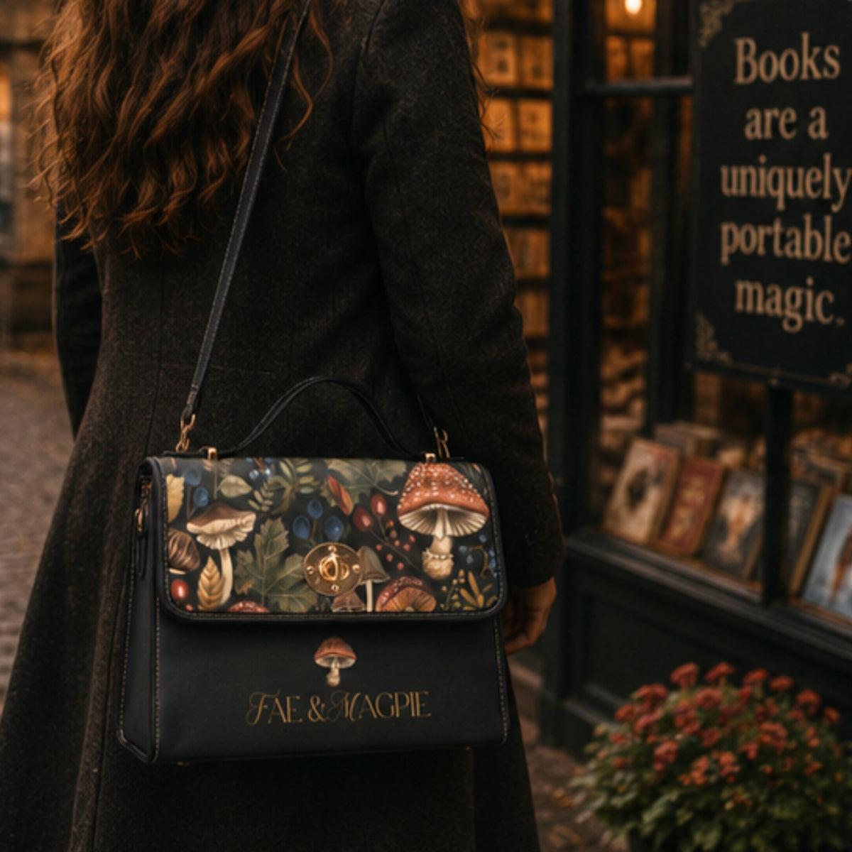 Forest Satchel Bag