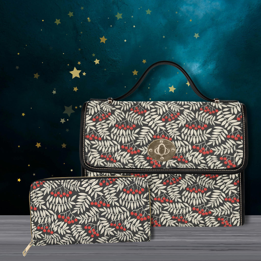 Winter Berries Purse