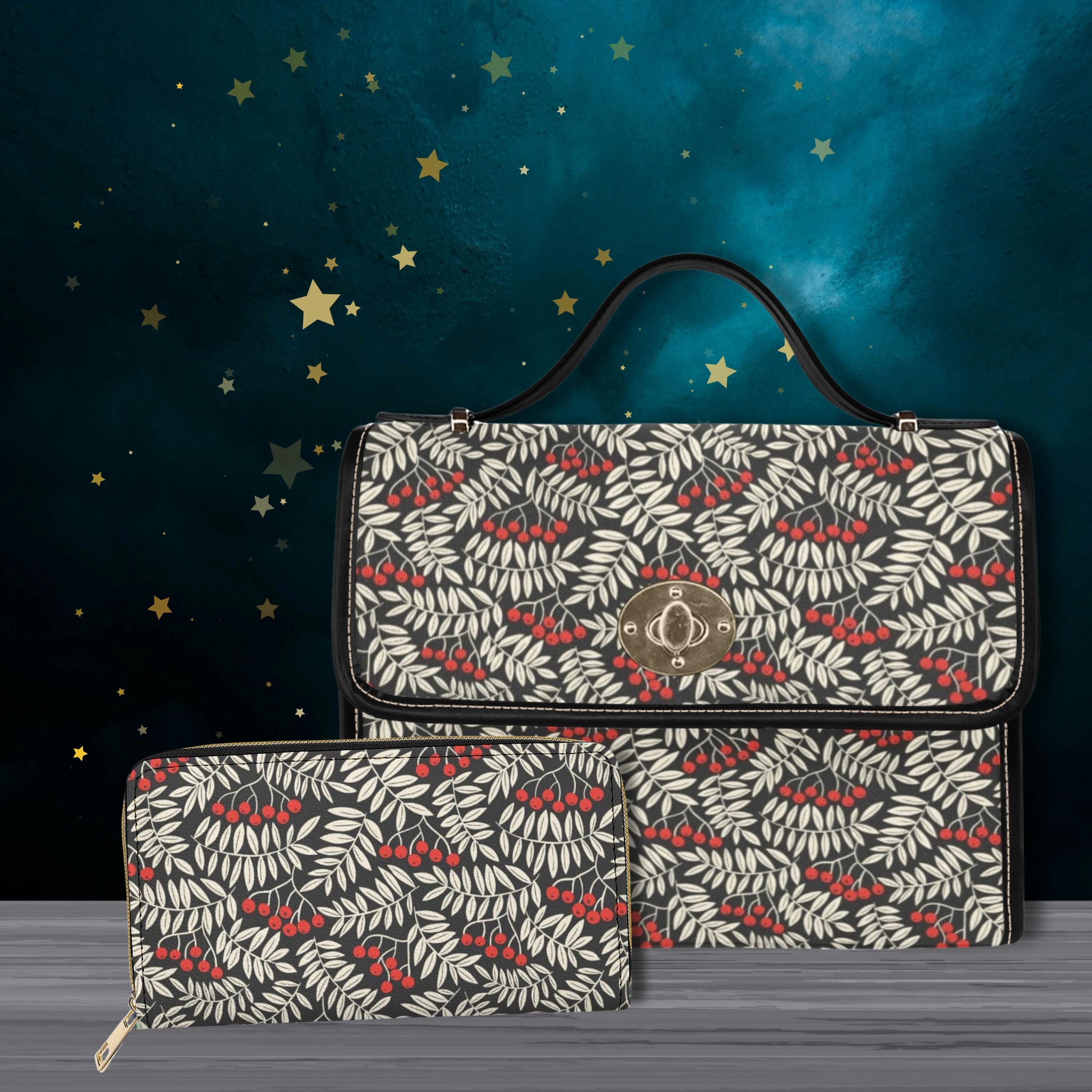 Winter Berries Purse