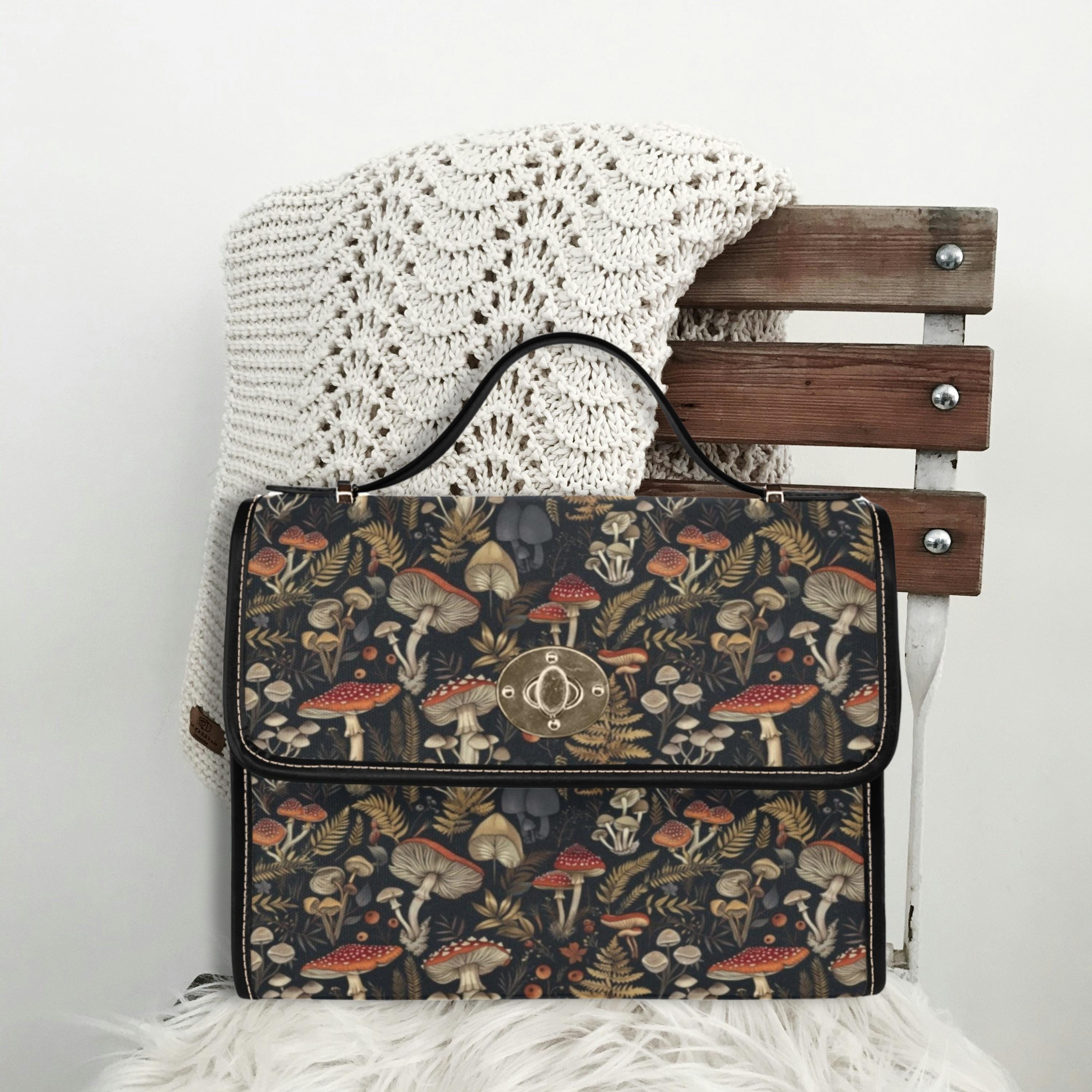 Mushrooms Satchel Bag