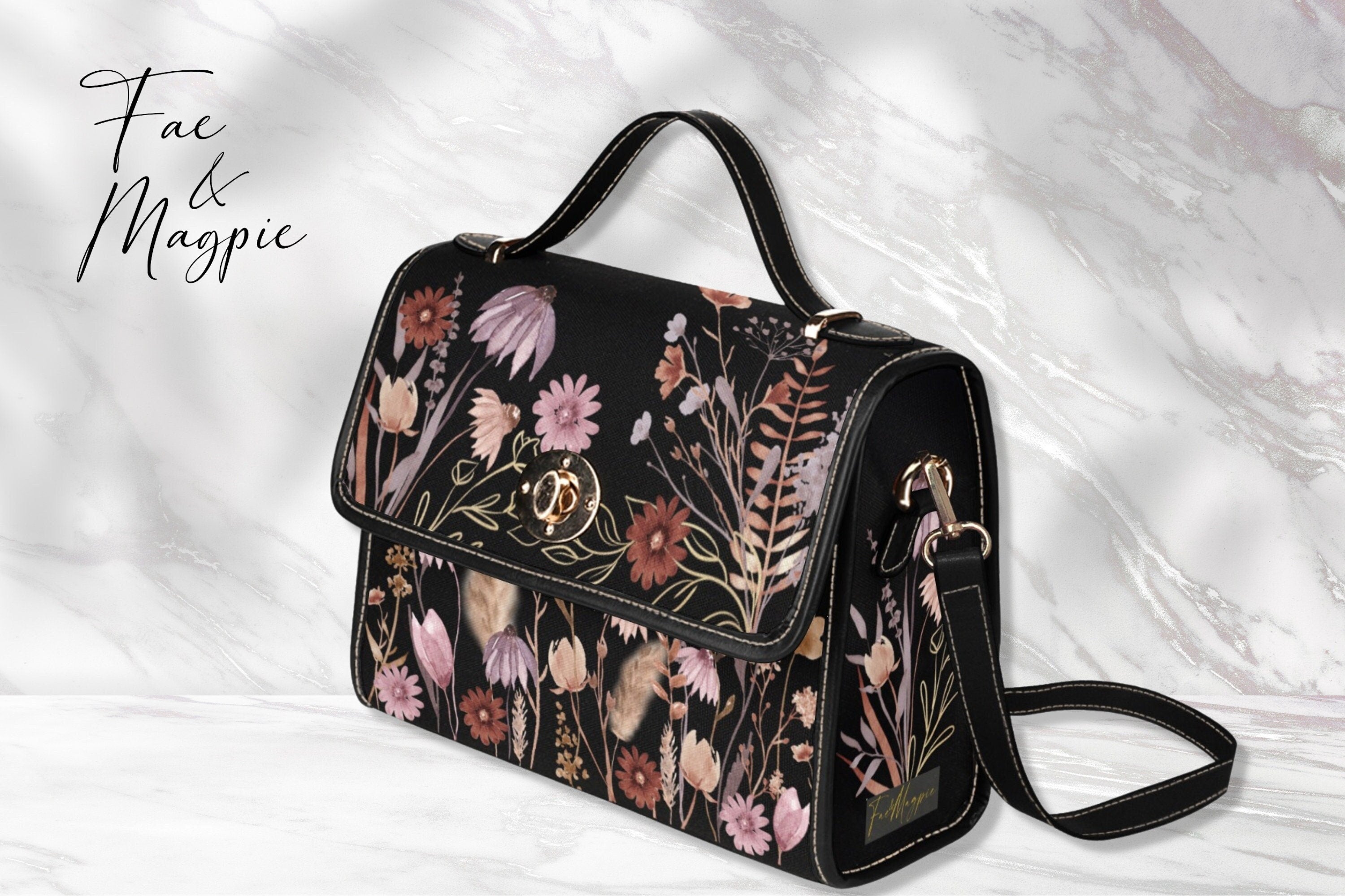 Meadow Flower Satchel Bag