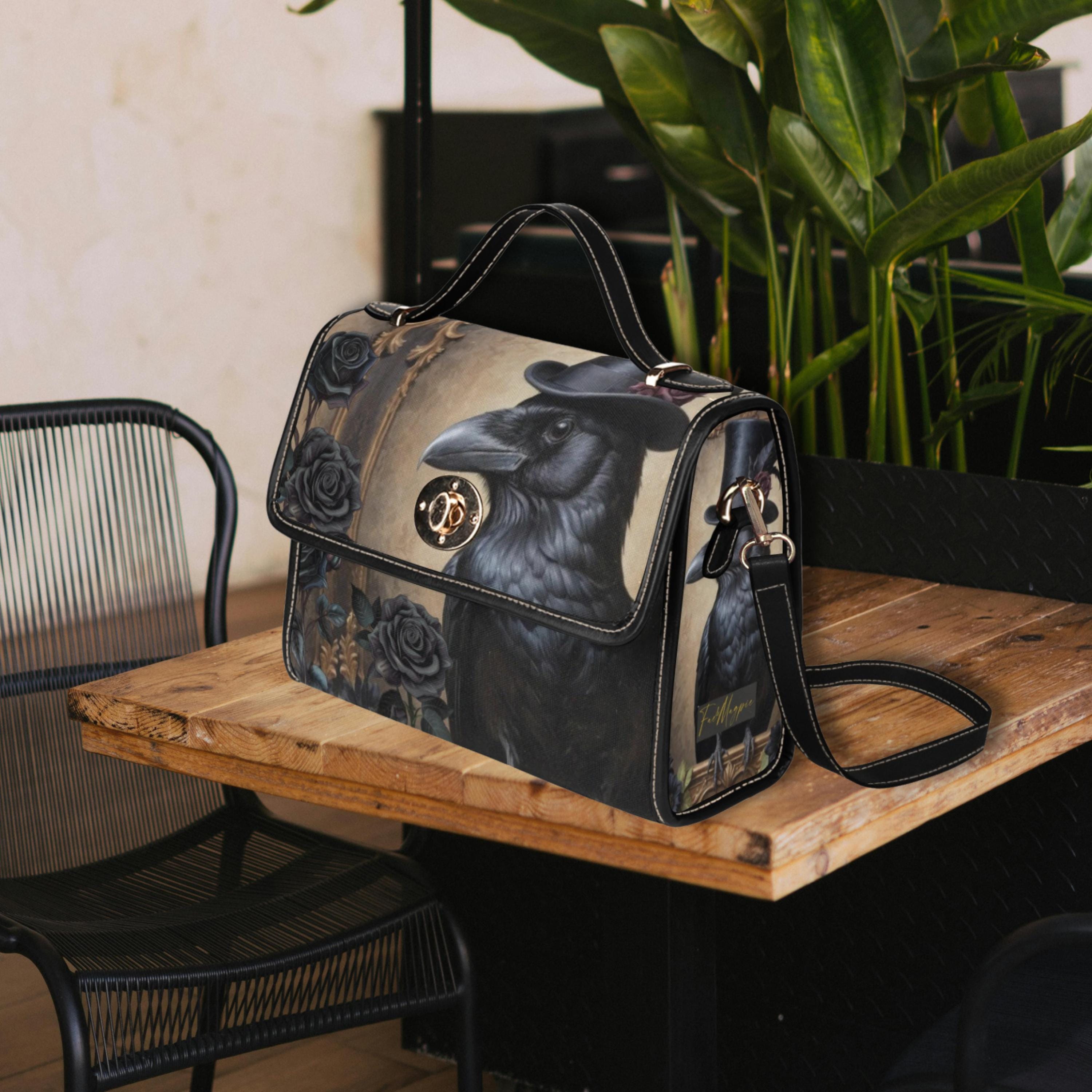 Crow Satchel Bag