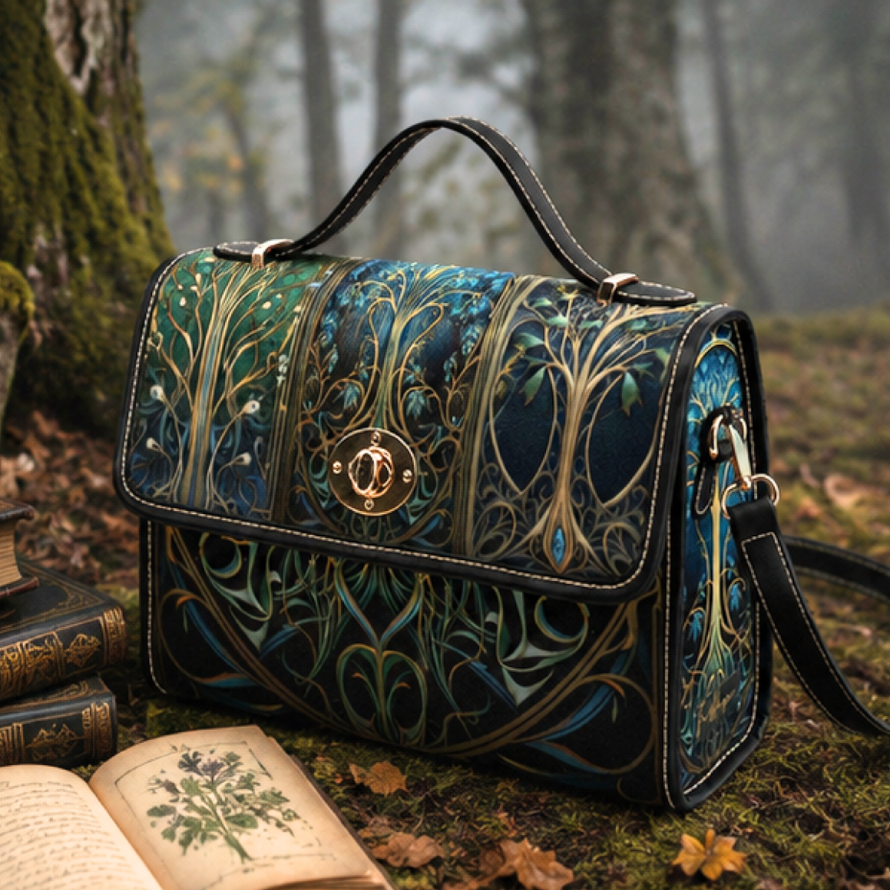 Tree of Life Satchel Bag