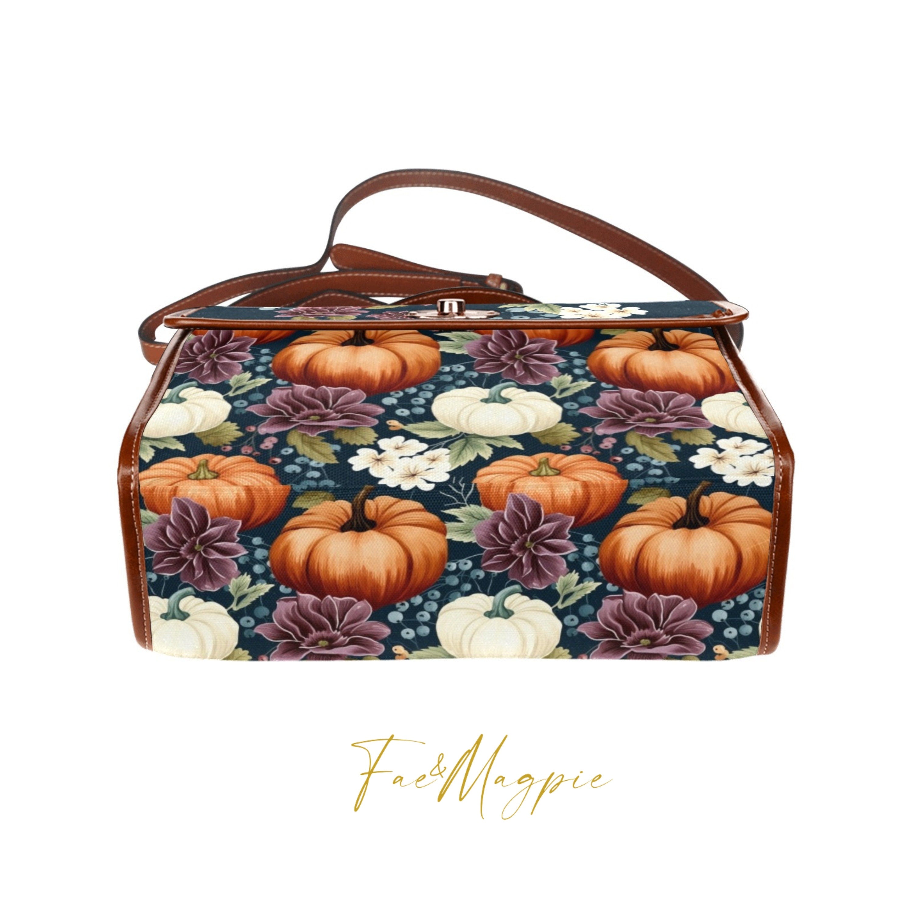 Pumpkin Patch Satchel Bag