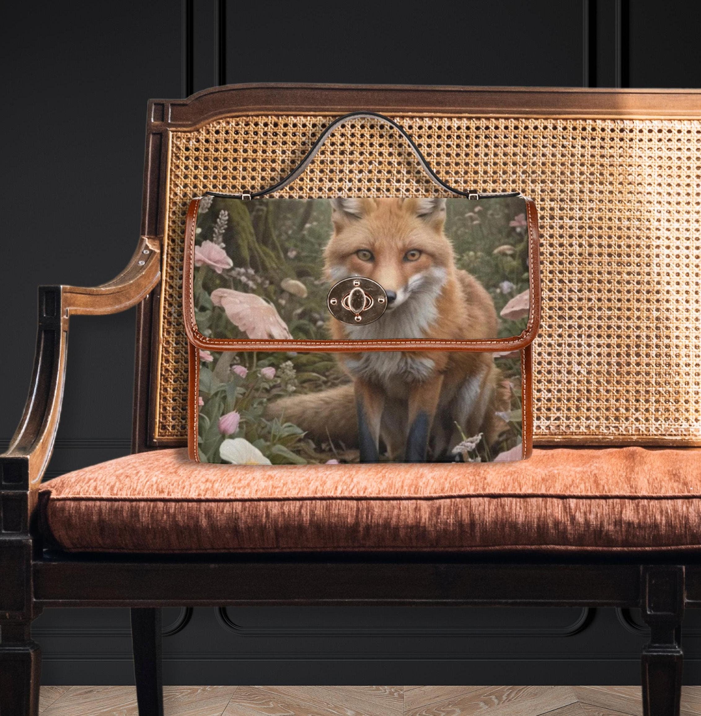 Forest Fox Satchel Bag