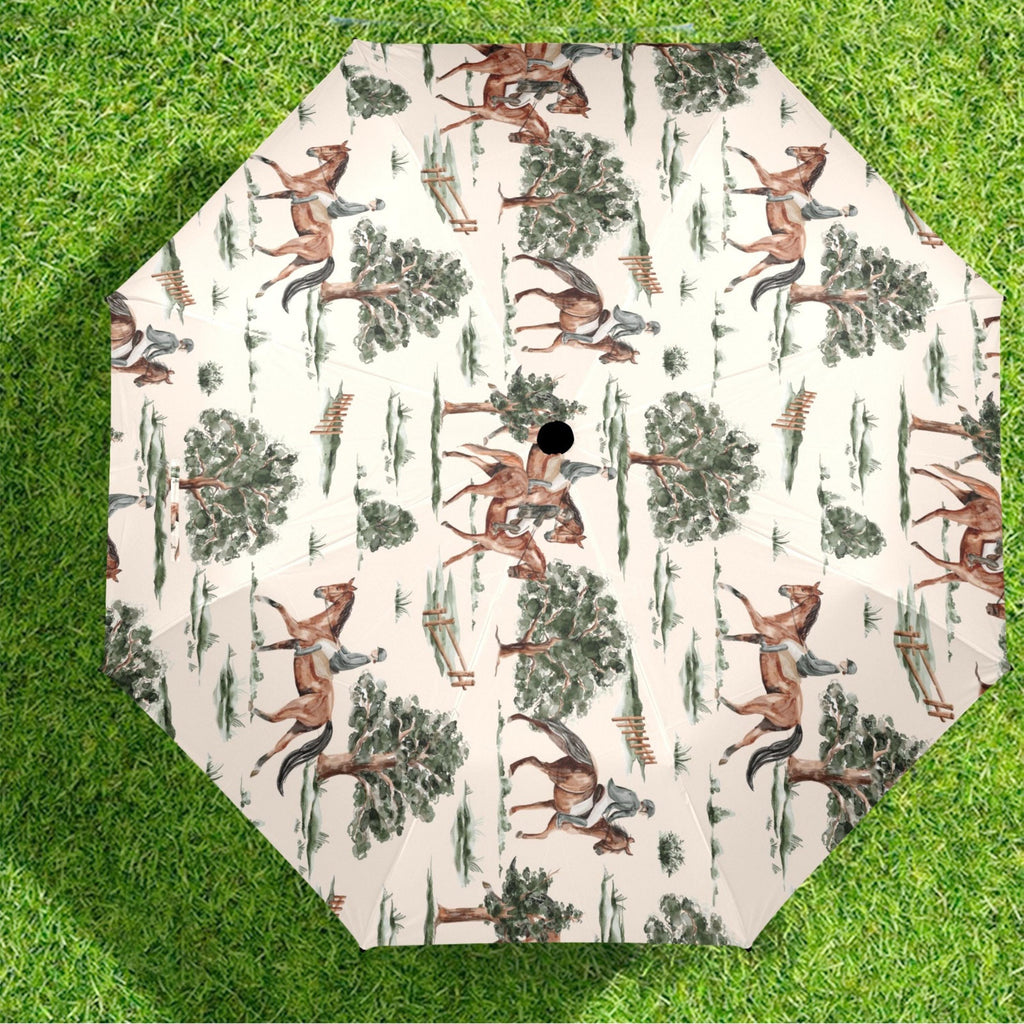 Equestrian Horses Umbrella