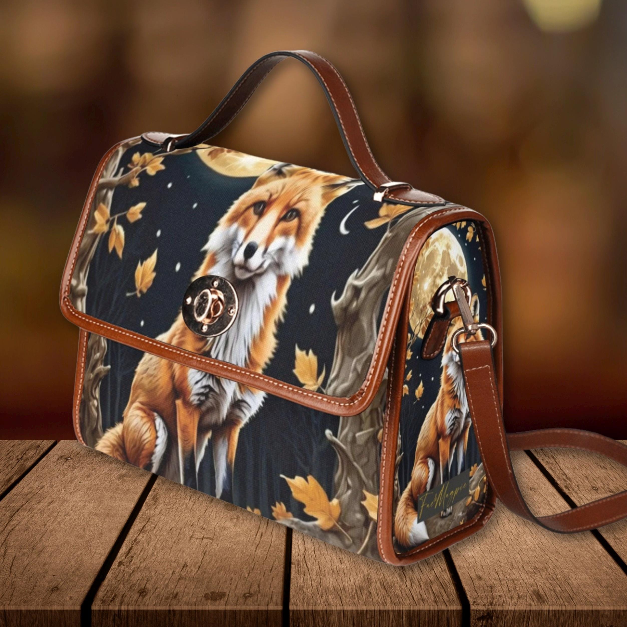 Baroque Fox Satchel Bag