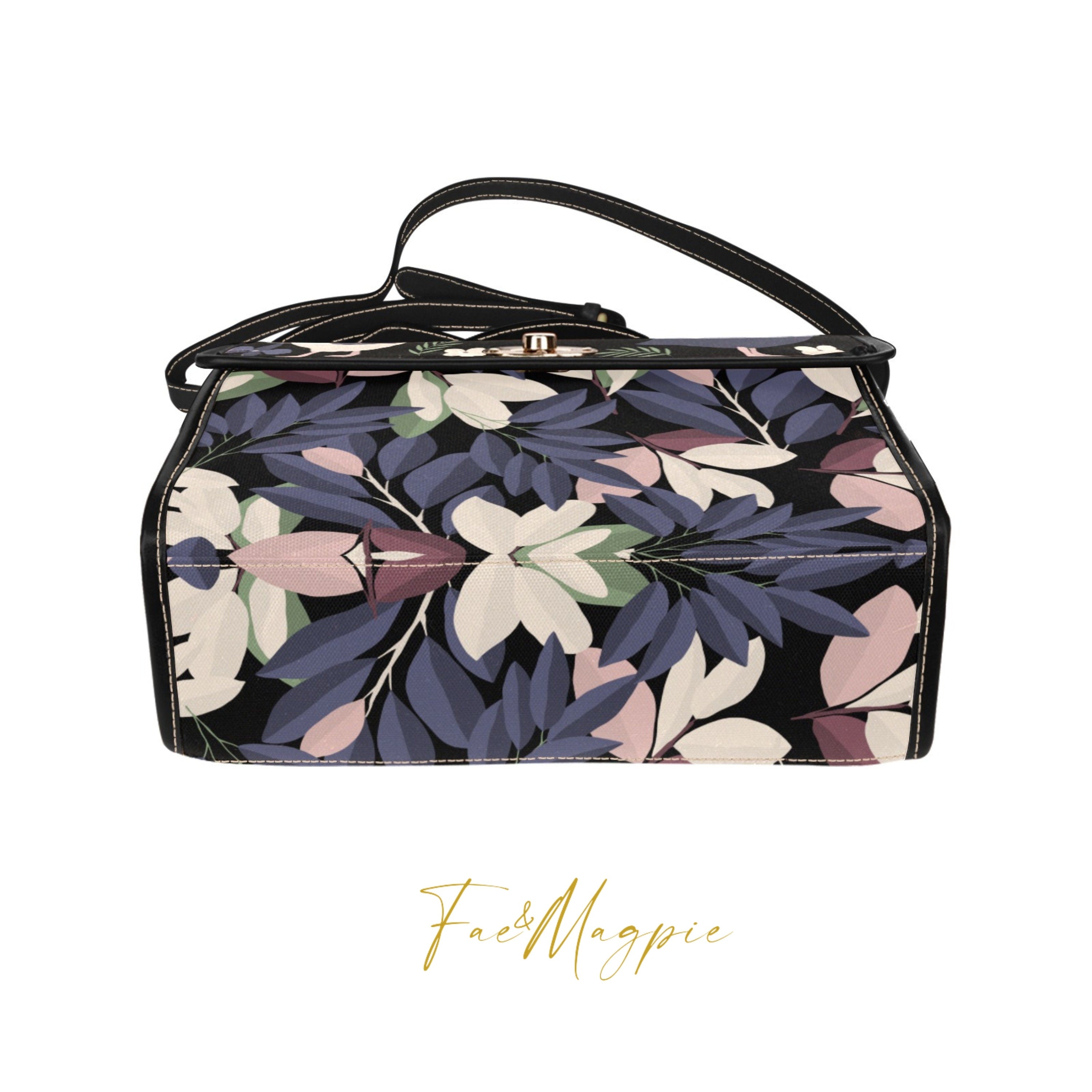 Oiseaux et Fleurs Satchel Bag