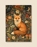 Fox and Crow Art Print