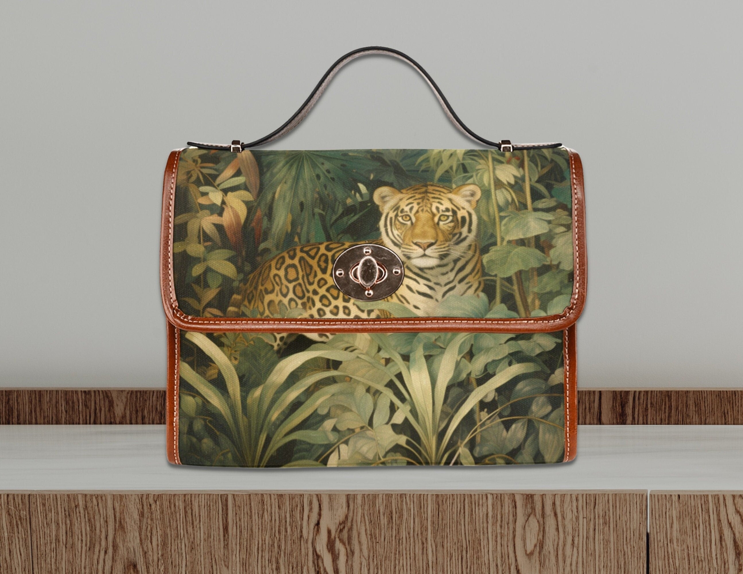 Tiger Satchel Bag