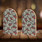 Winter Berries Bookends