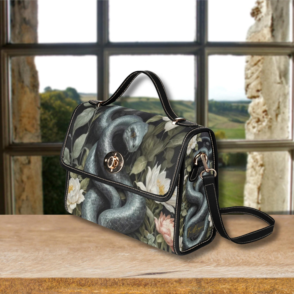 Snake Satchel Bag