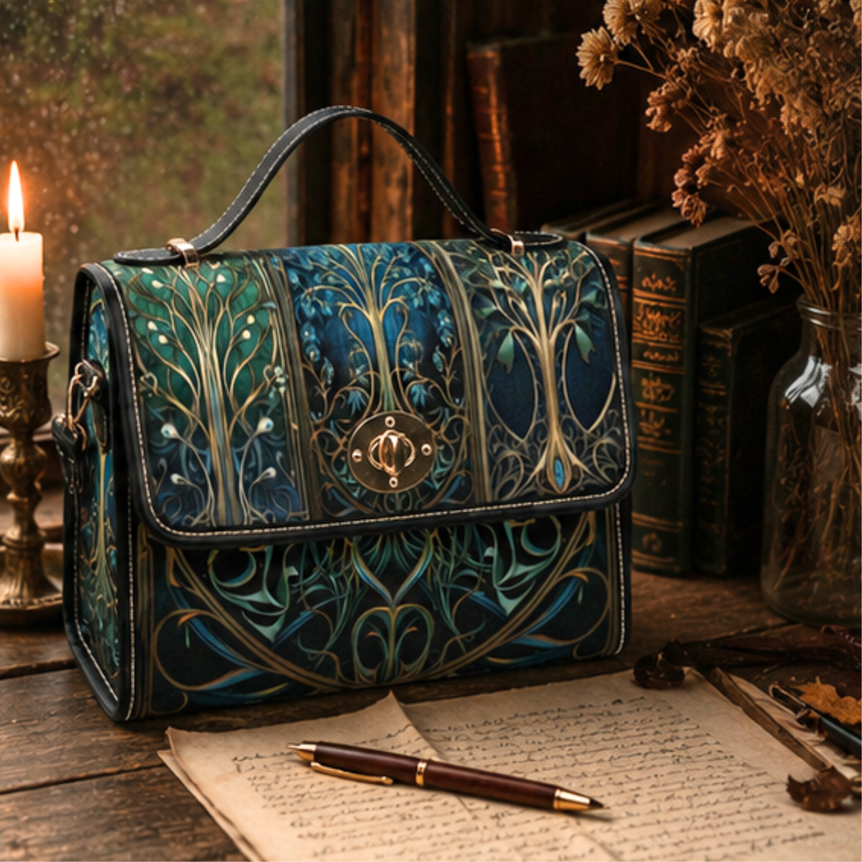 Tree of Life Satchel Bag