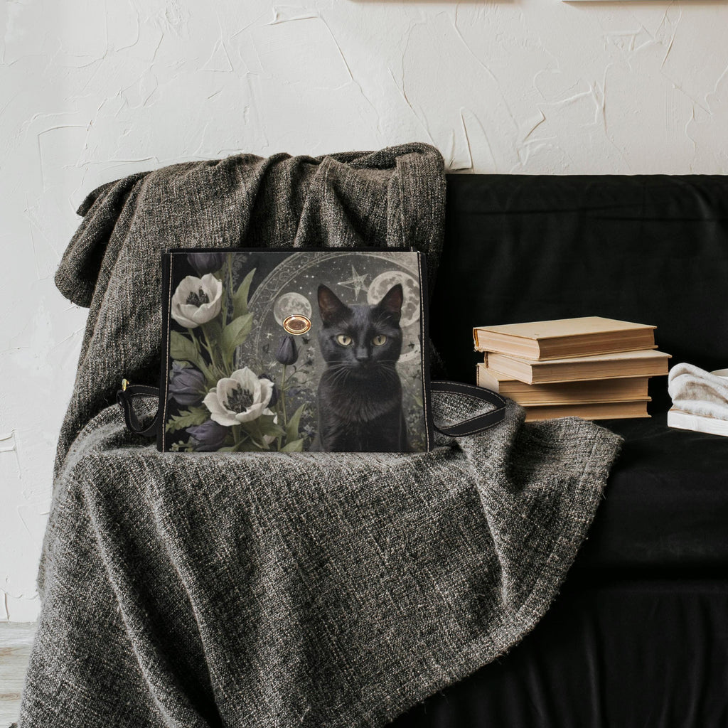 Moonlight Cat Satchel Bag