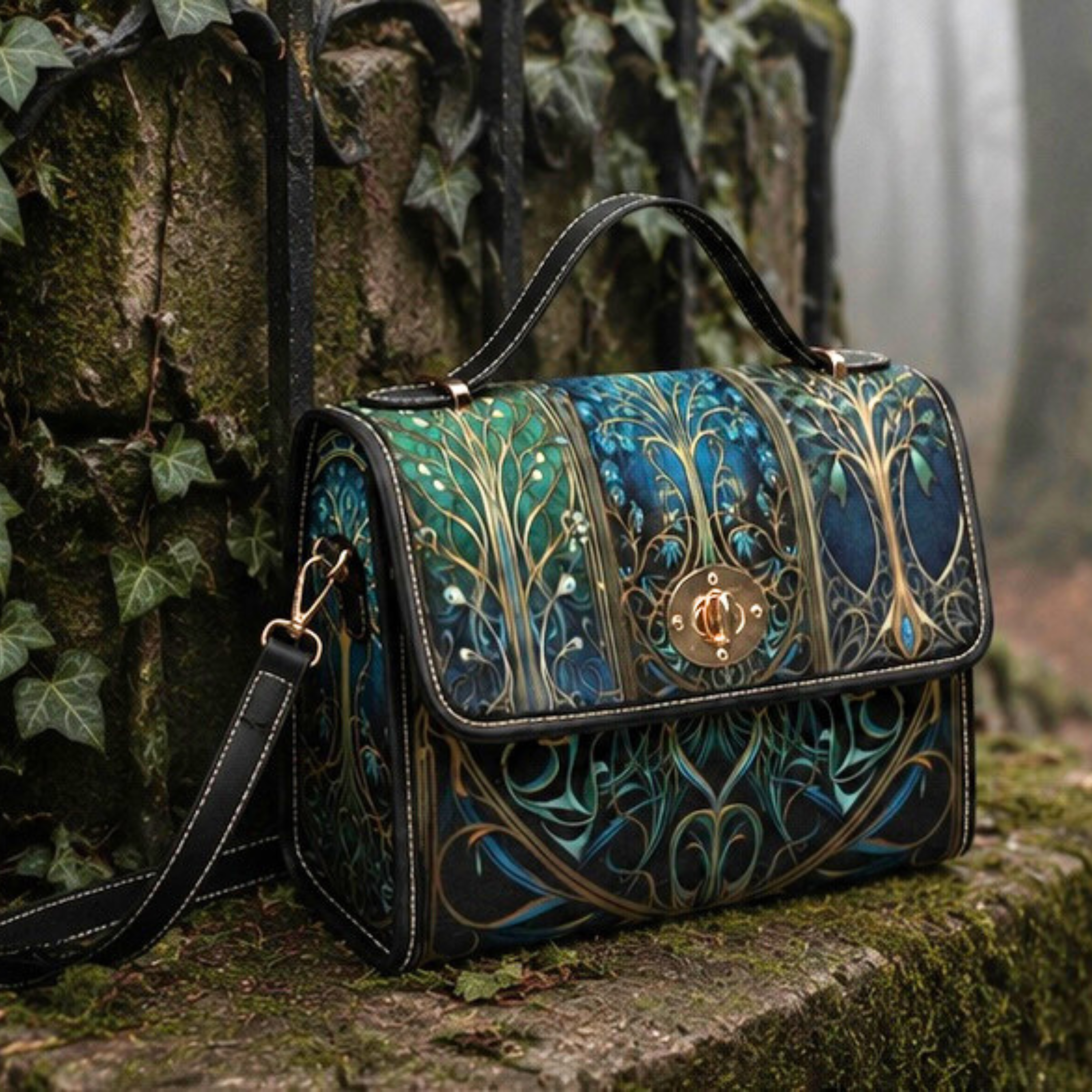 Tree of Life Satchel Bag