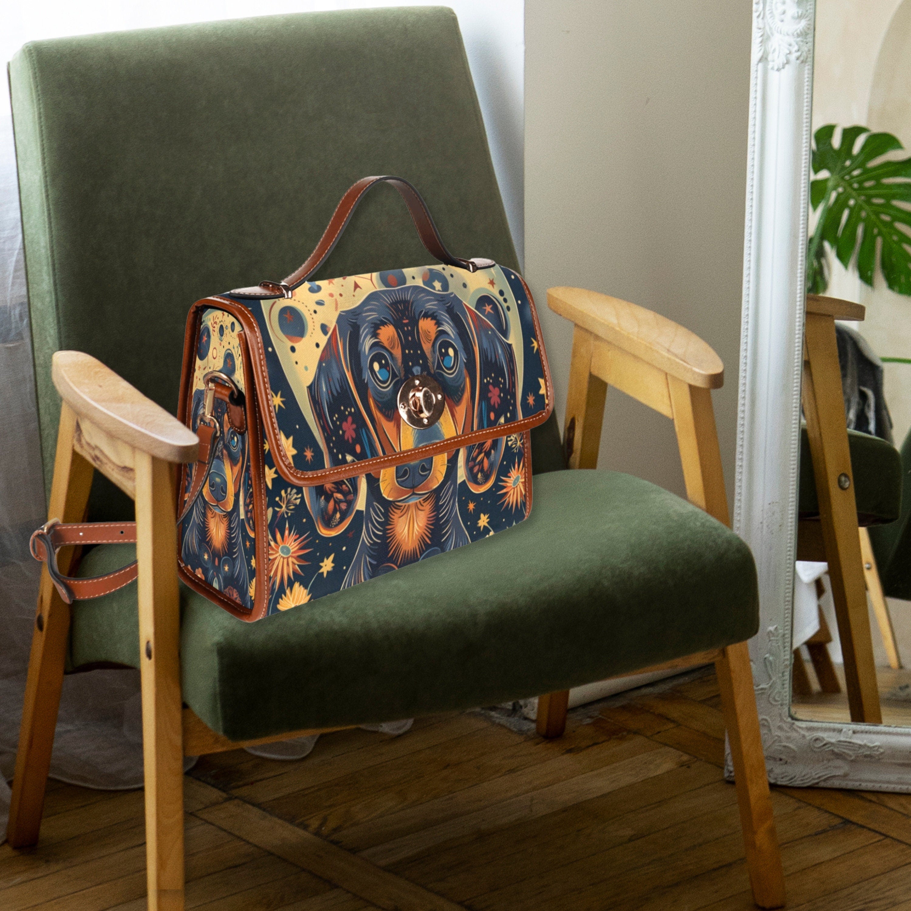 Dachshund Satchel Bag