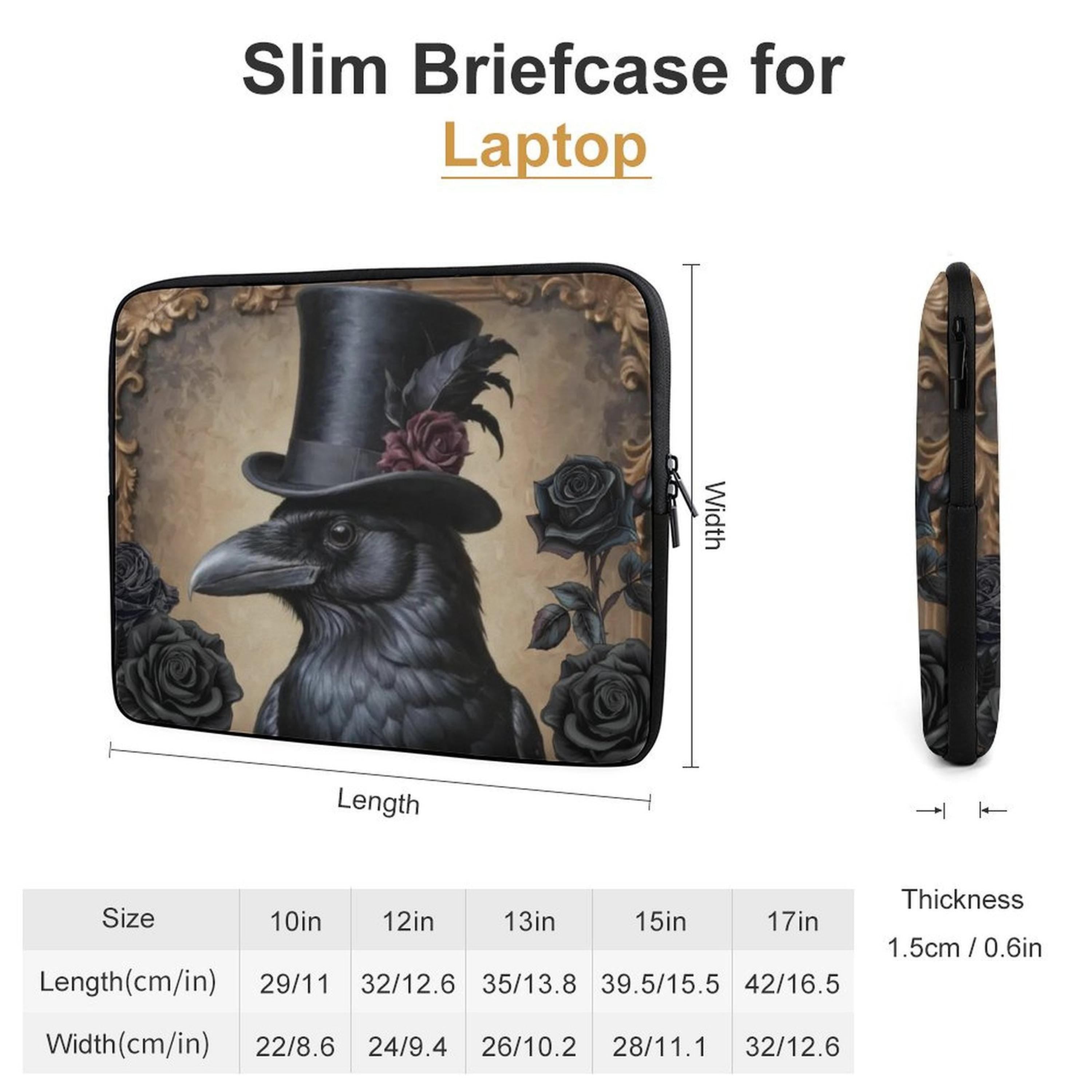 Crow Laptop Sleeve