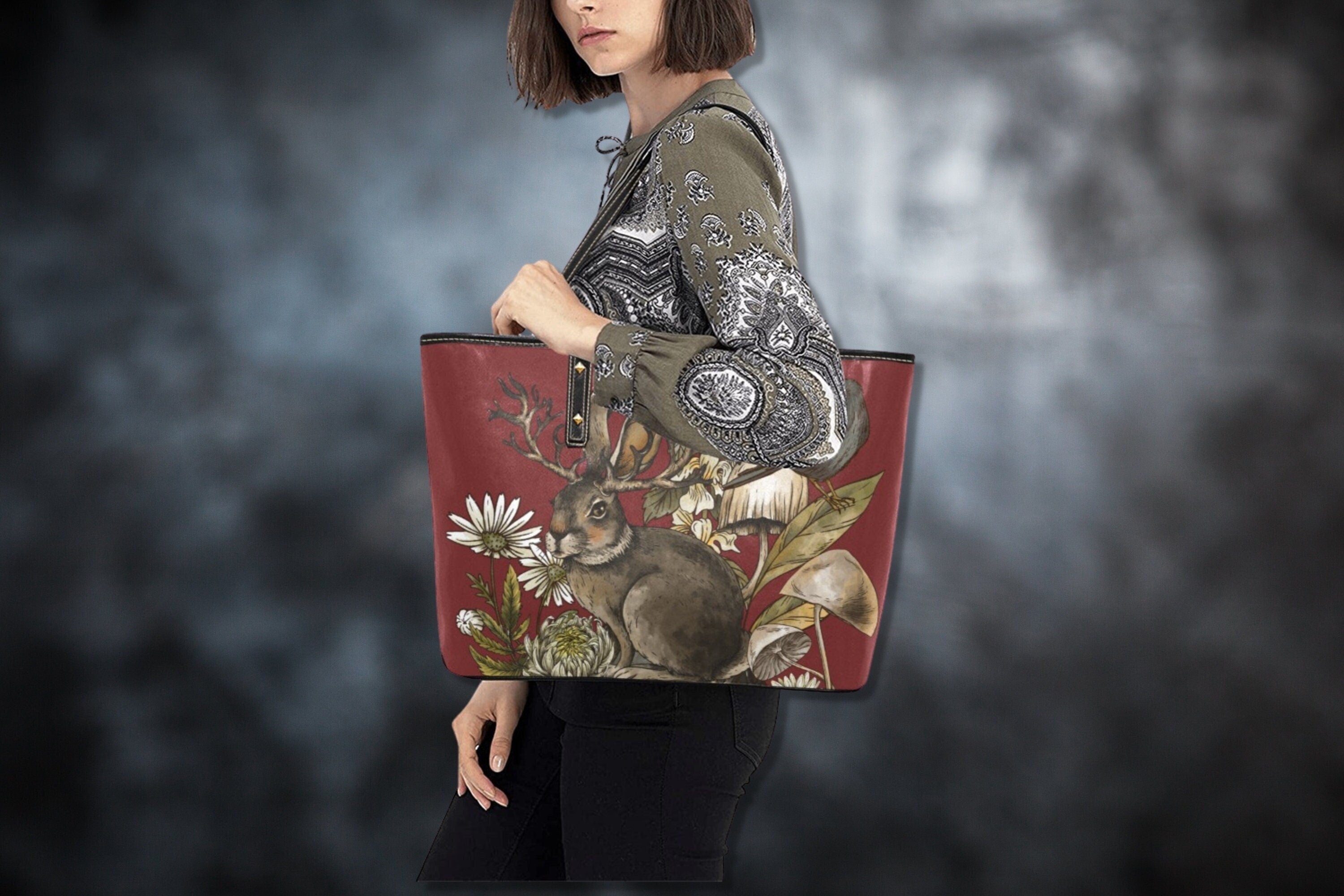 Forest Hare Shoulder Bag