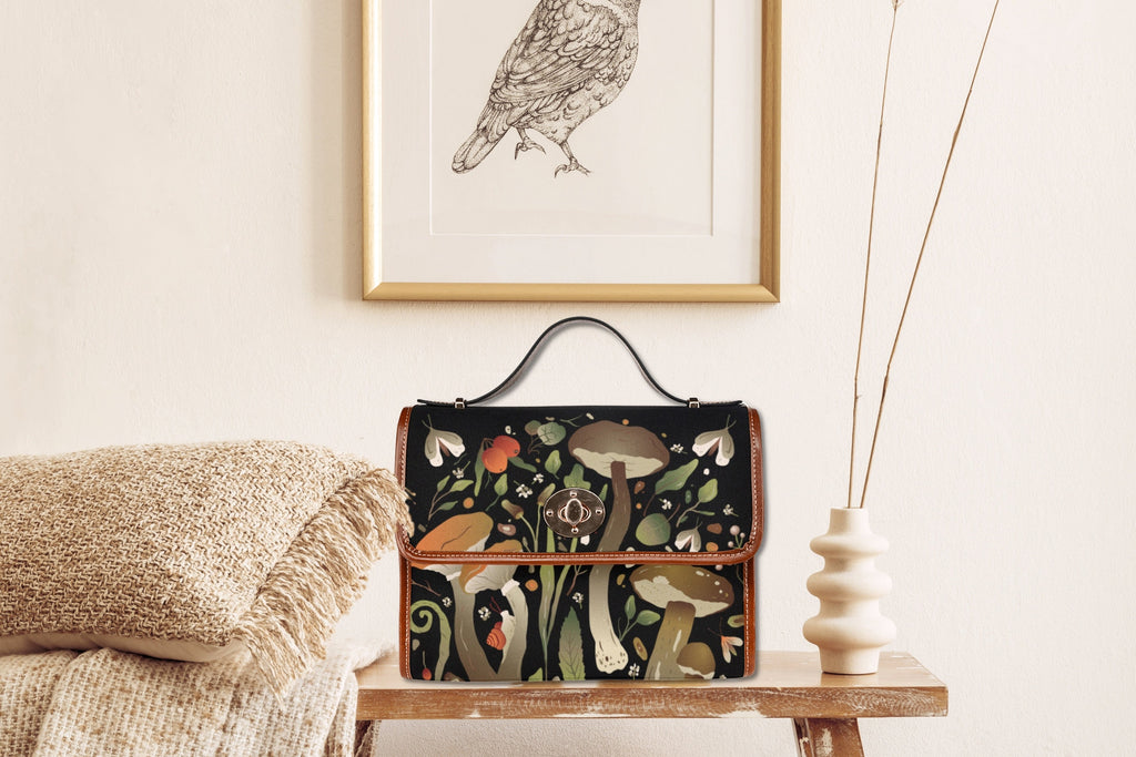 Mushrooms Satchel Bag