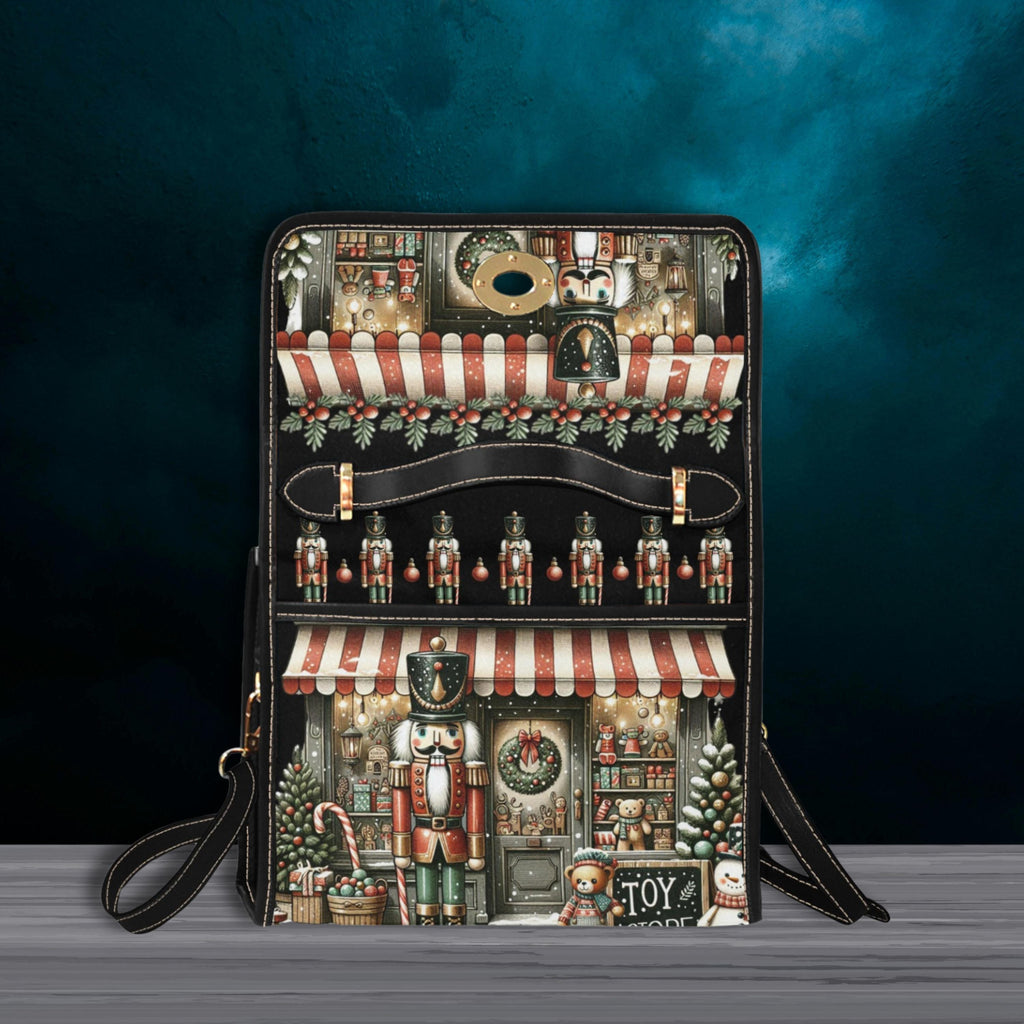 Christmas Shop Satchel Bag