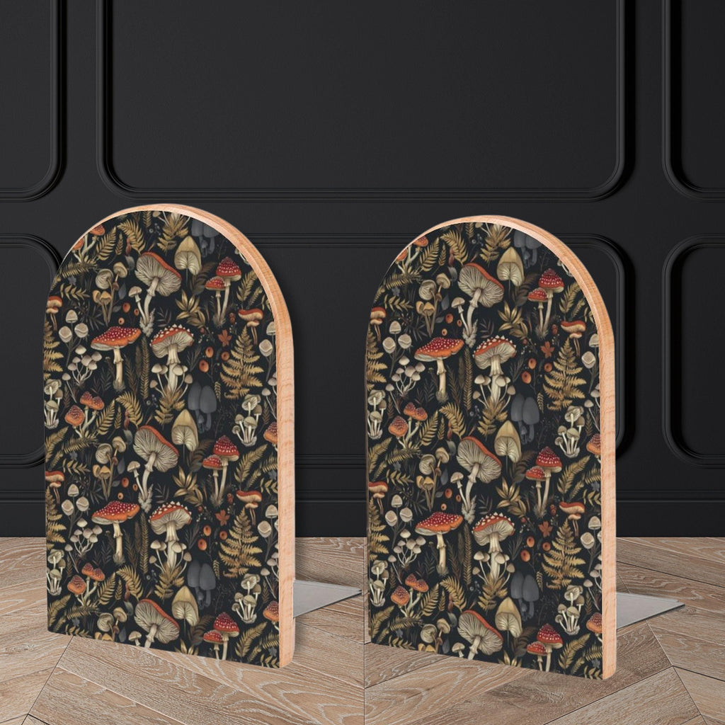Mushroom Bookends