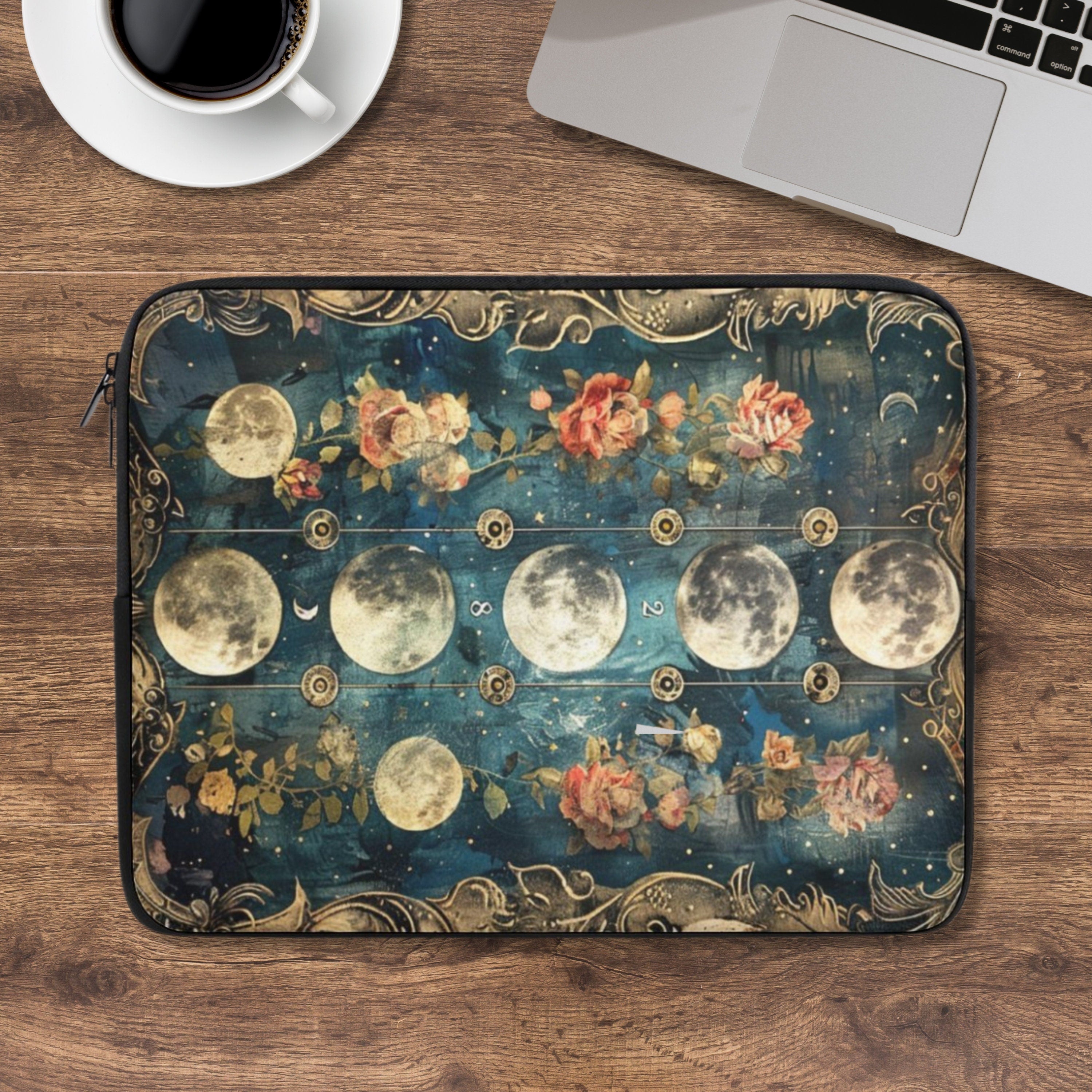 Moon Phase Laptop Sleeve