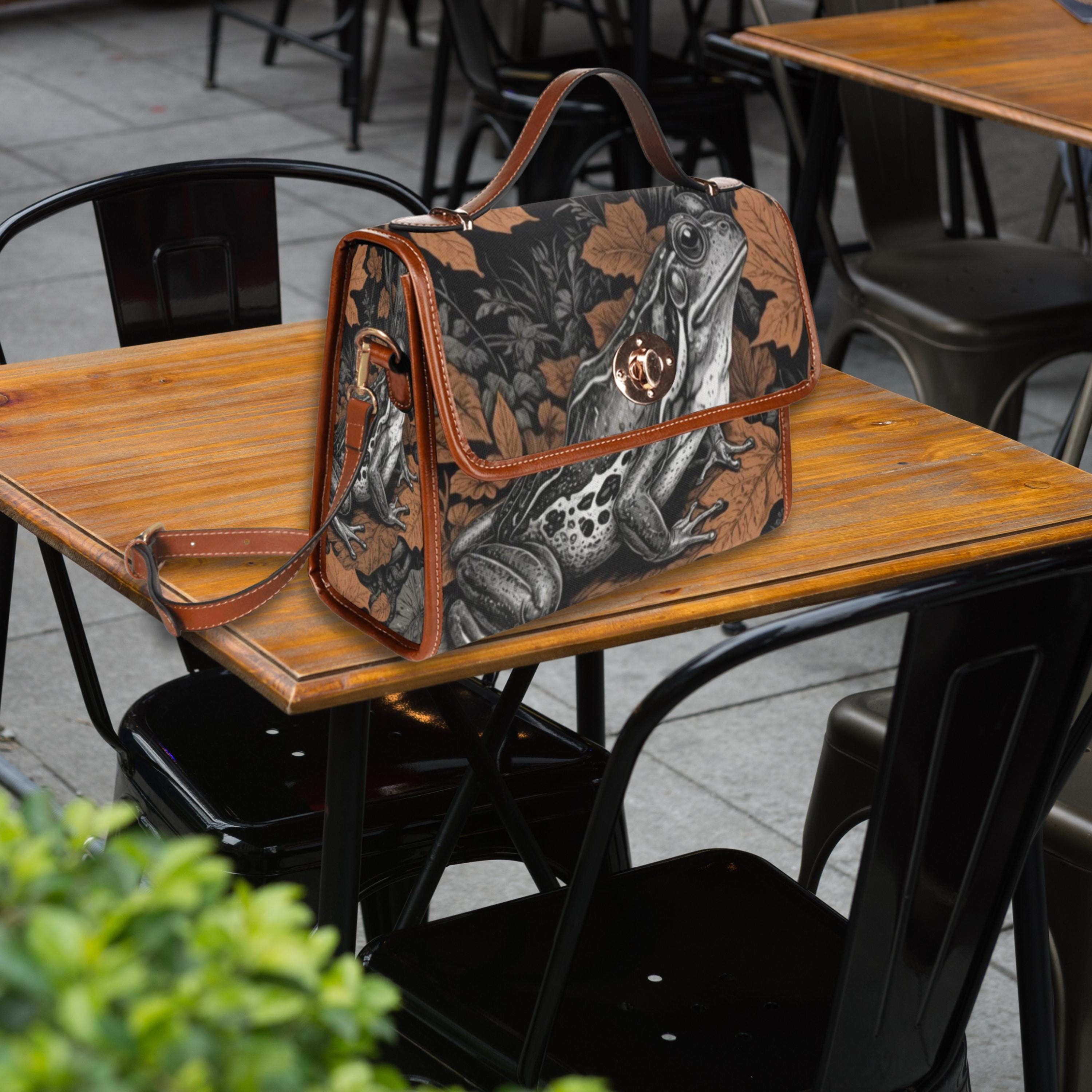 Frog Satchel Bag