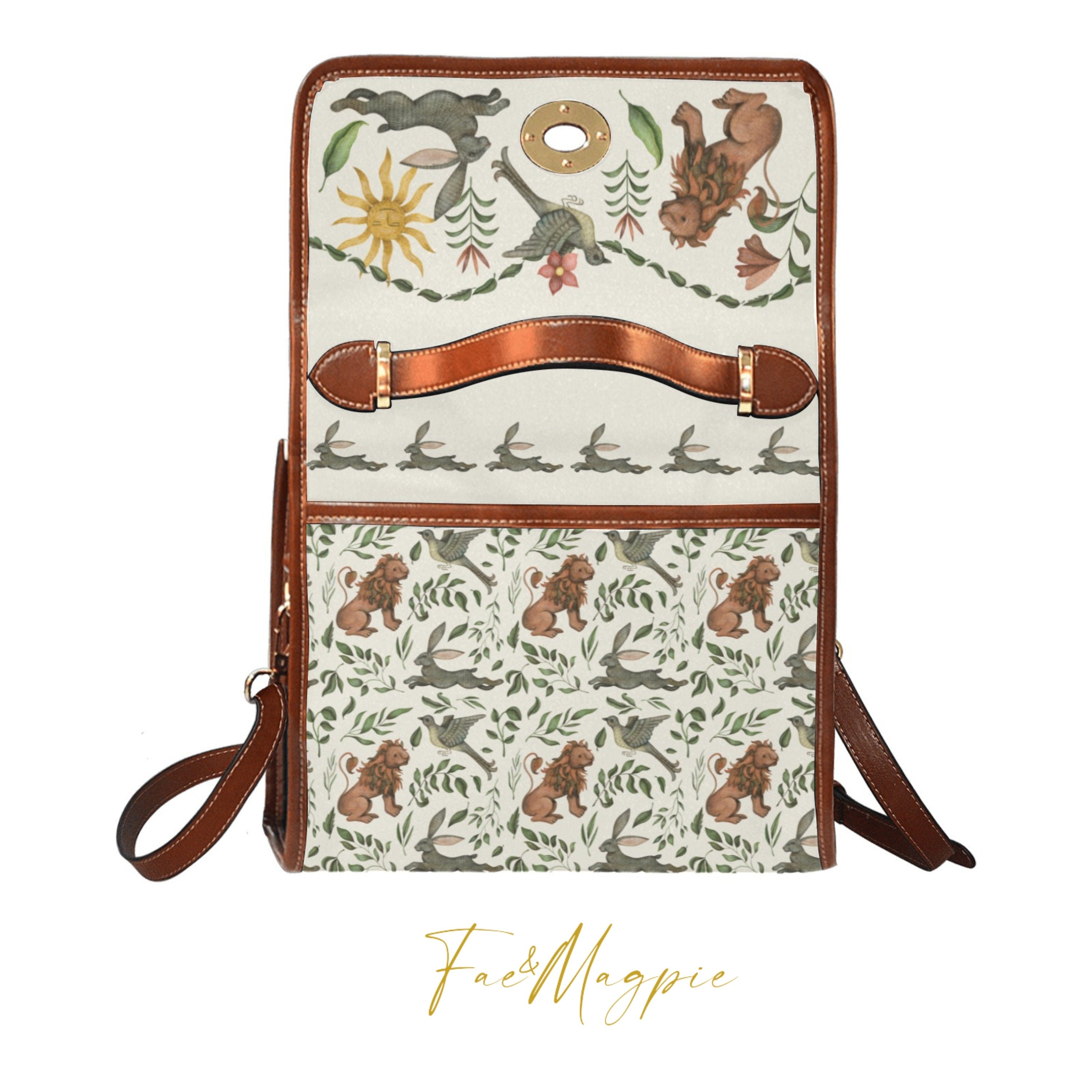 Mystic Animals Satchel Bag