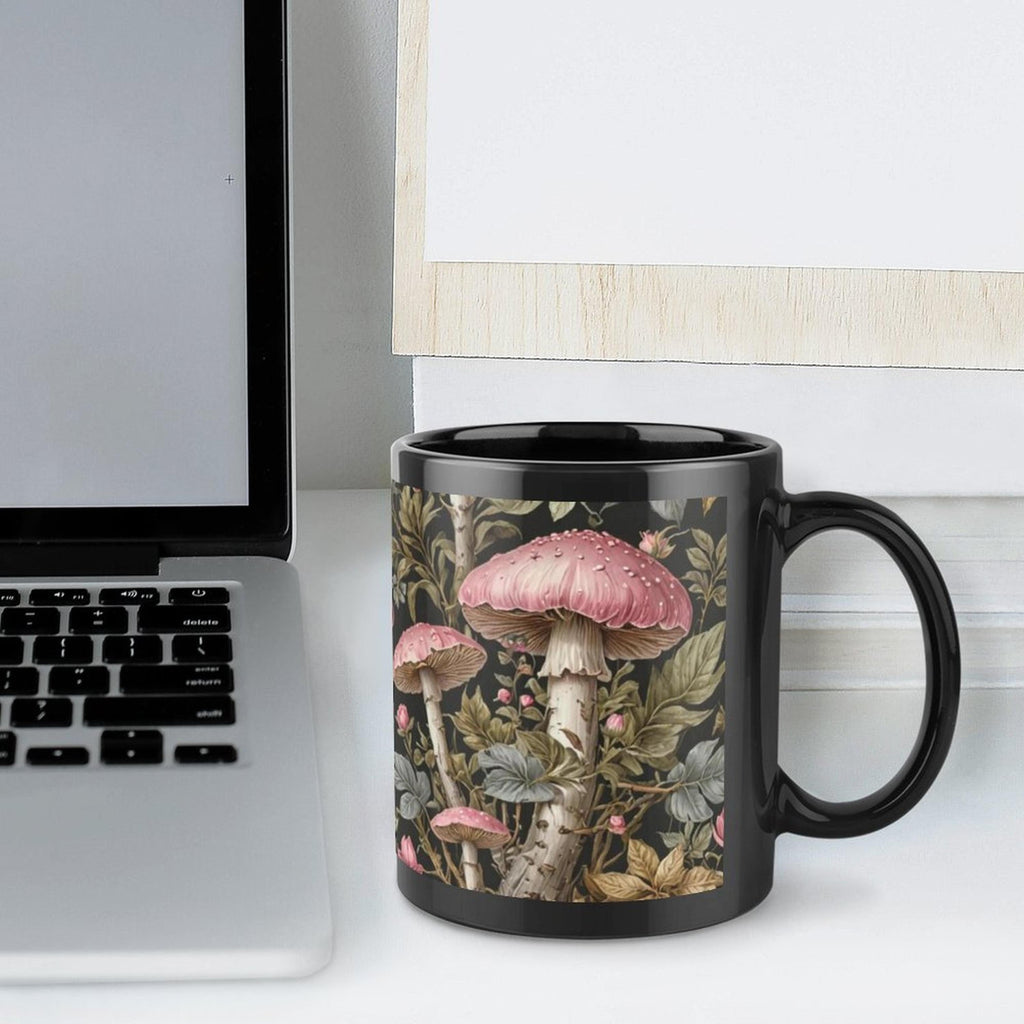 Pink Mushroom Mug