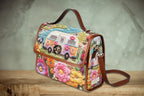 Retro Camper Satchel Bag