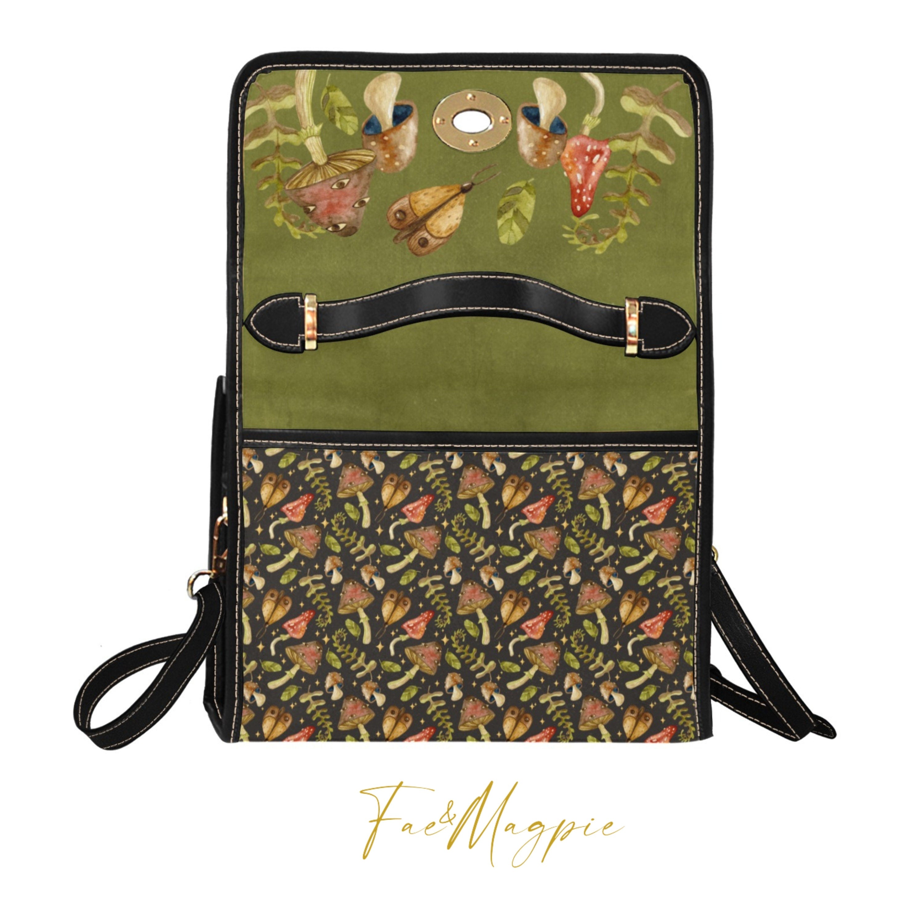 Mushroom Satchel Bag