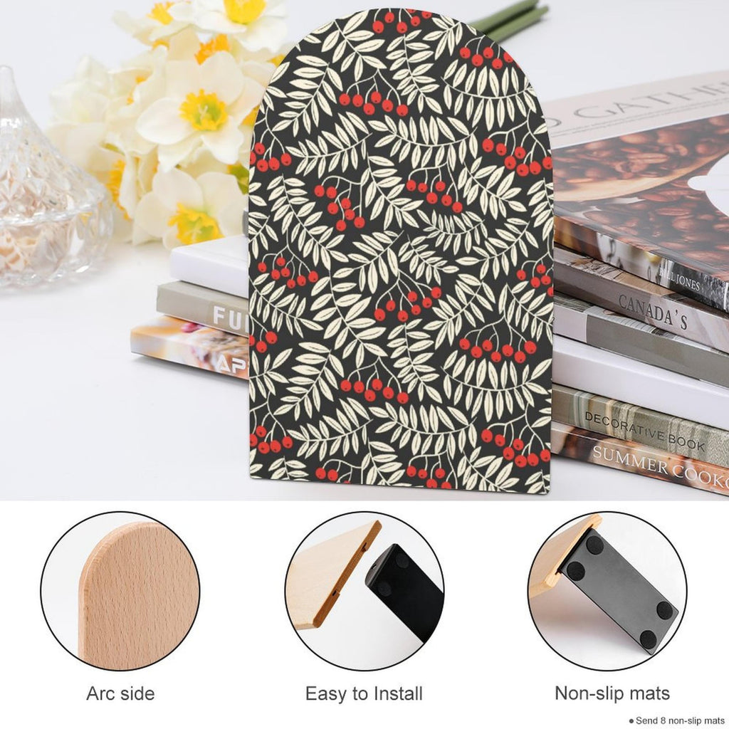 Winter Berries Bookends